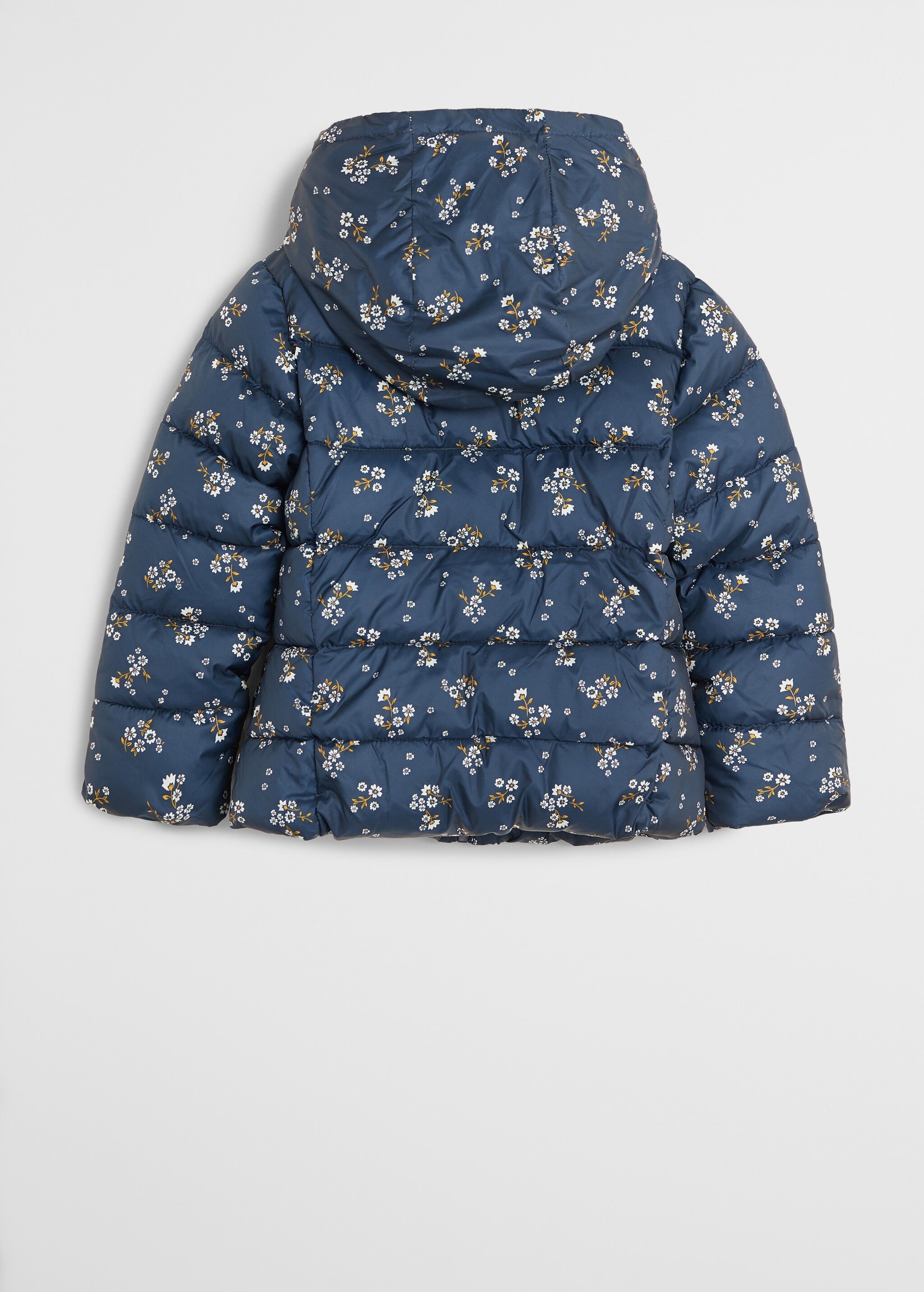 Anorak acolchado capucha - Reverso del artículo