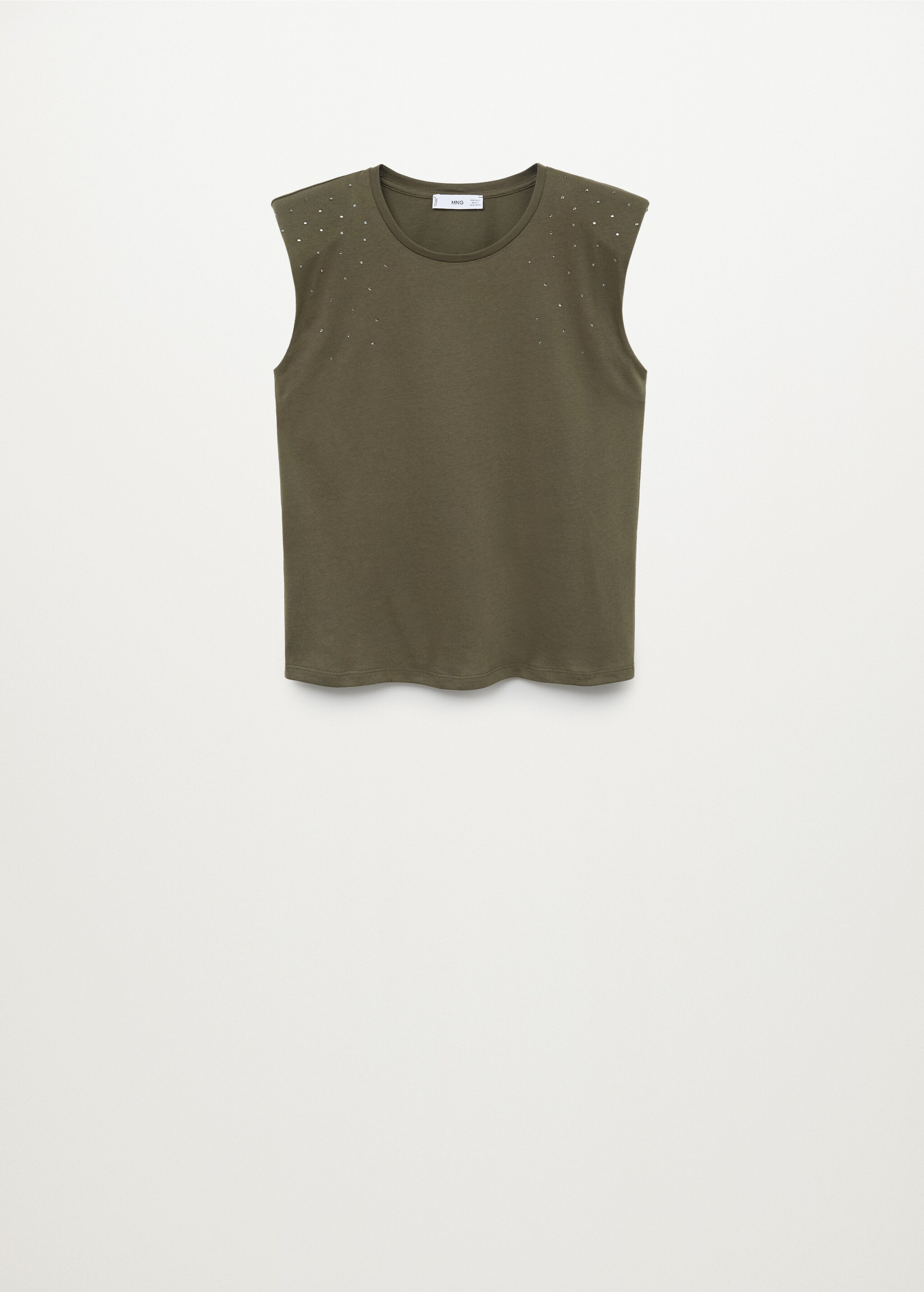 Camiseta aplique cristales - Artículo sin modelo