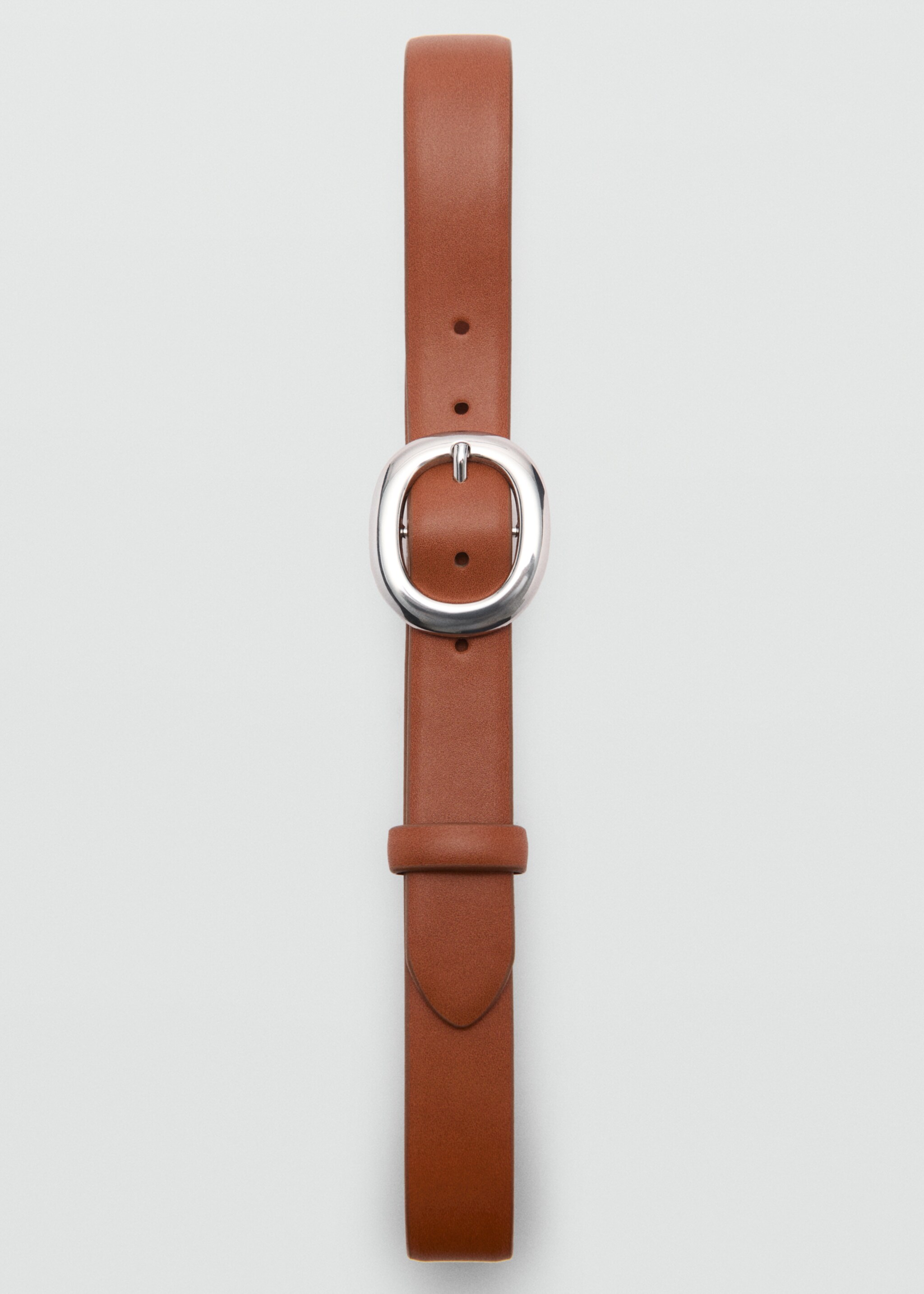 Rounded buckle belt - Details of the article 1