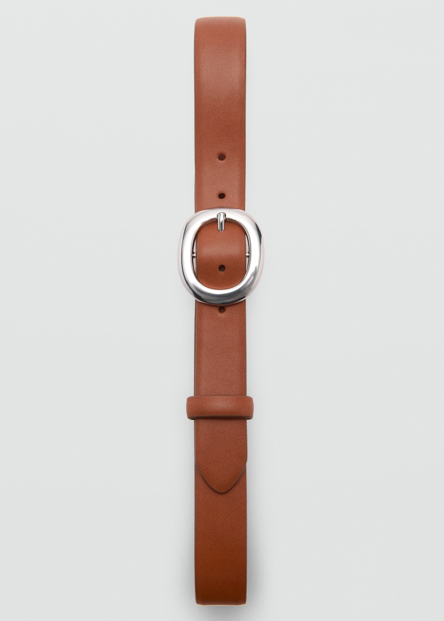Rounded buckle belt - Details of the article 1