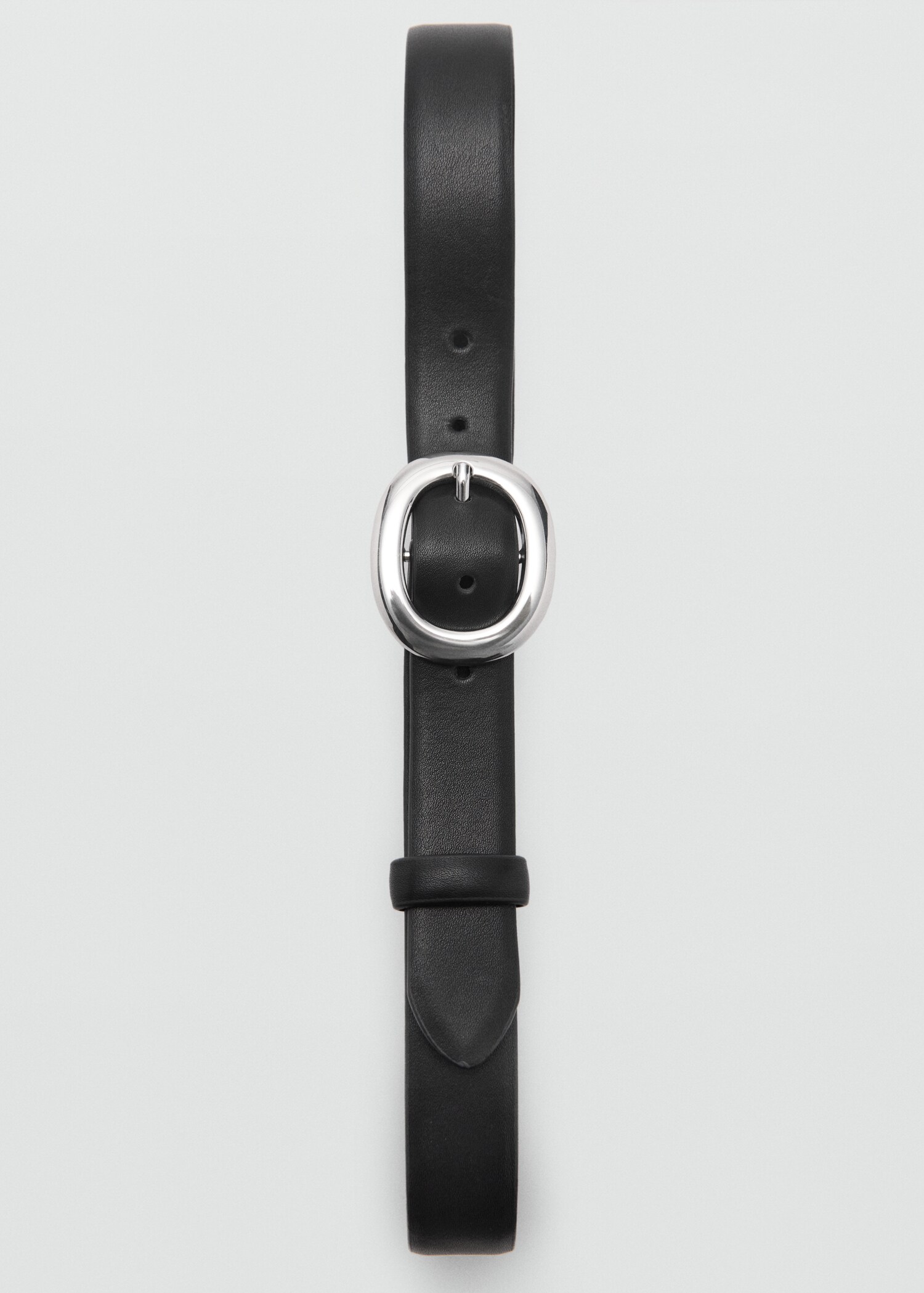 Rounded buckle belt - Details of the article 1