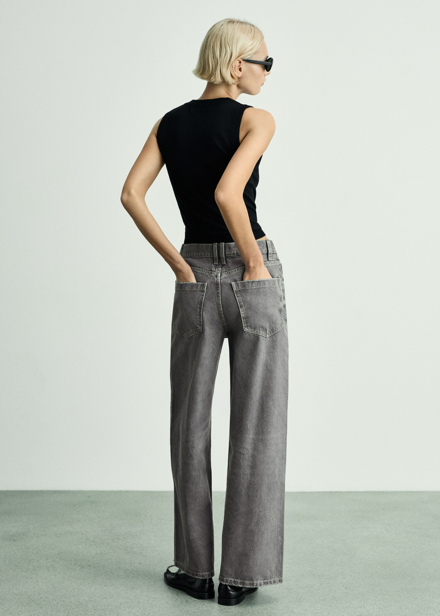 Jean wideleg loose taille normale - Verso de l’article