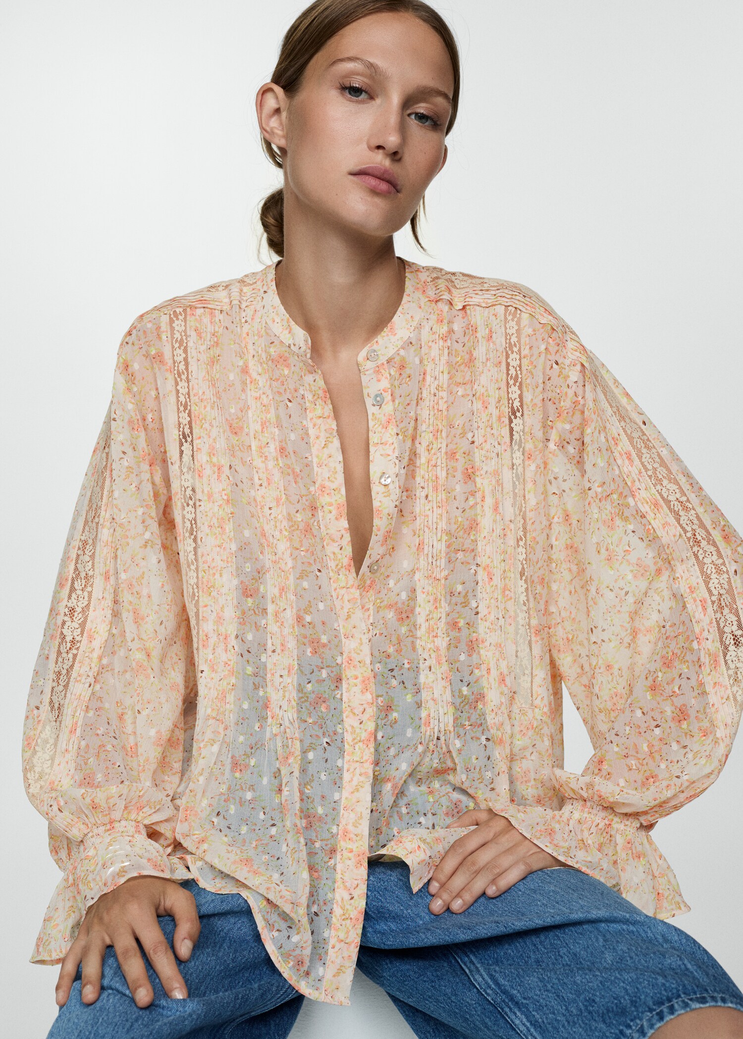 Chemise à imprimé à fleurs - Détail de l'article 2
