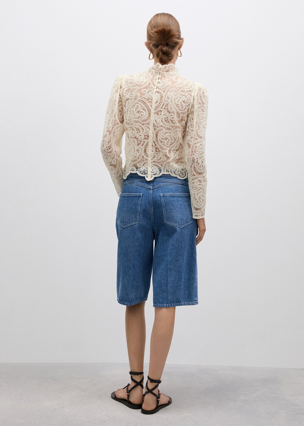 Bilitis High Neck Lace Blouse リーバーレース 楽天市場】【Bilitis dix-sept ans】 Leaver Lace Blouse