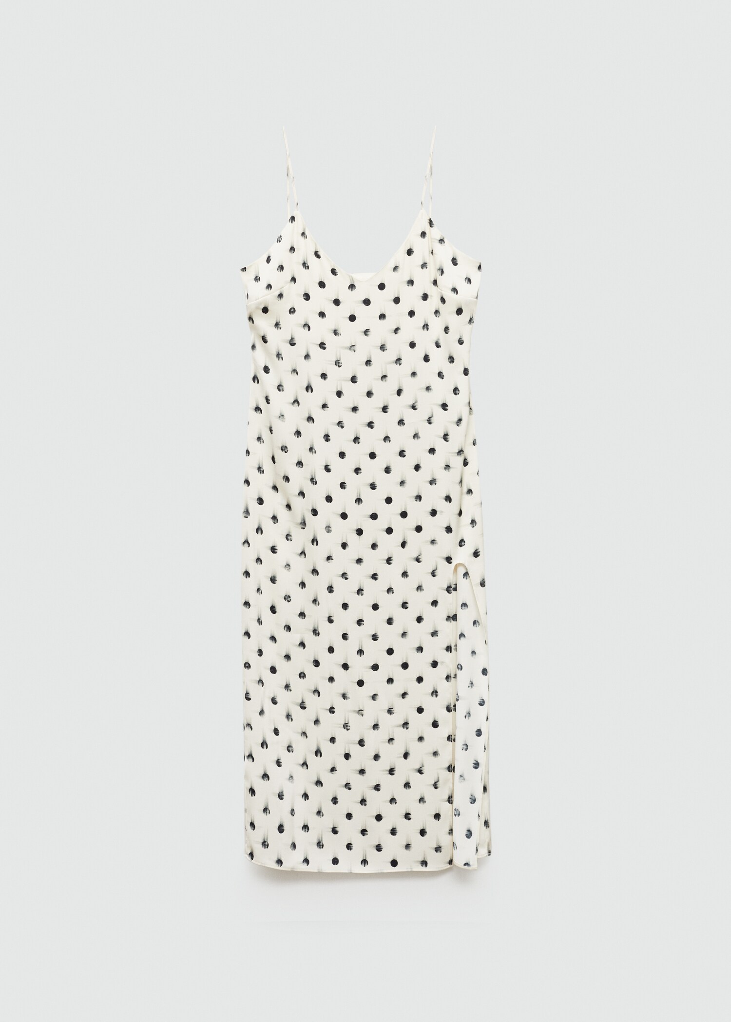 Printed cut-out detail dress - Article without model