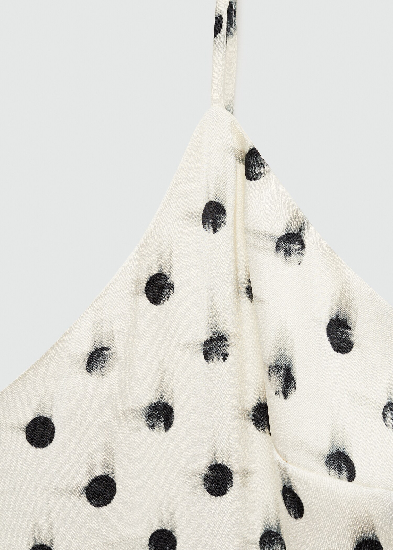 Printed cut-out detail dress - Details of the article 8