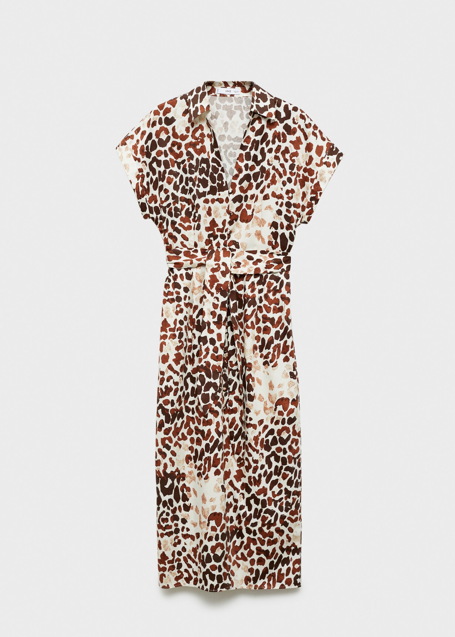 Vestido animal print lazo - Artículo sin modelo