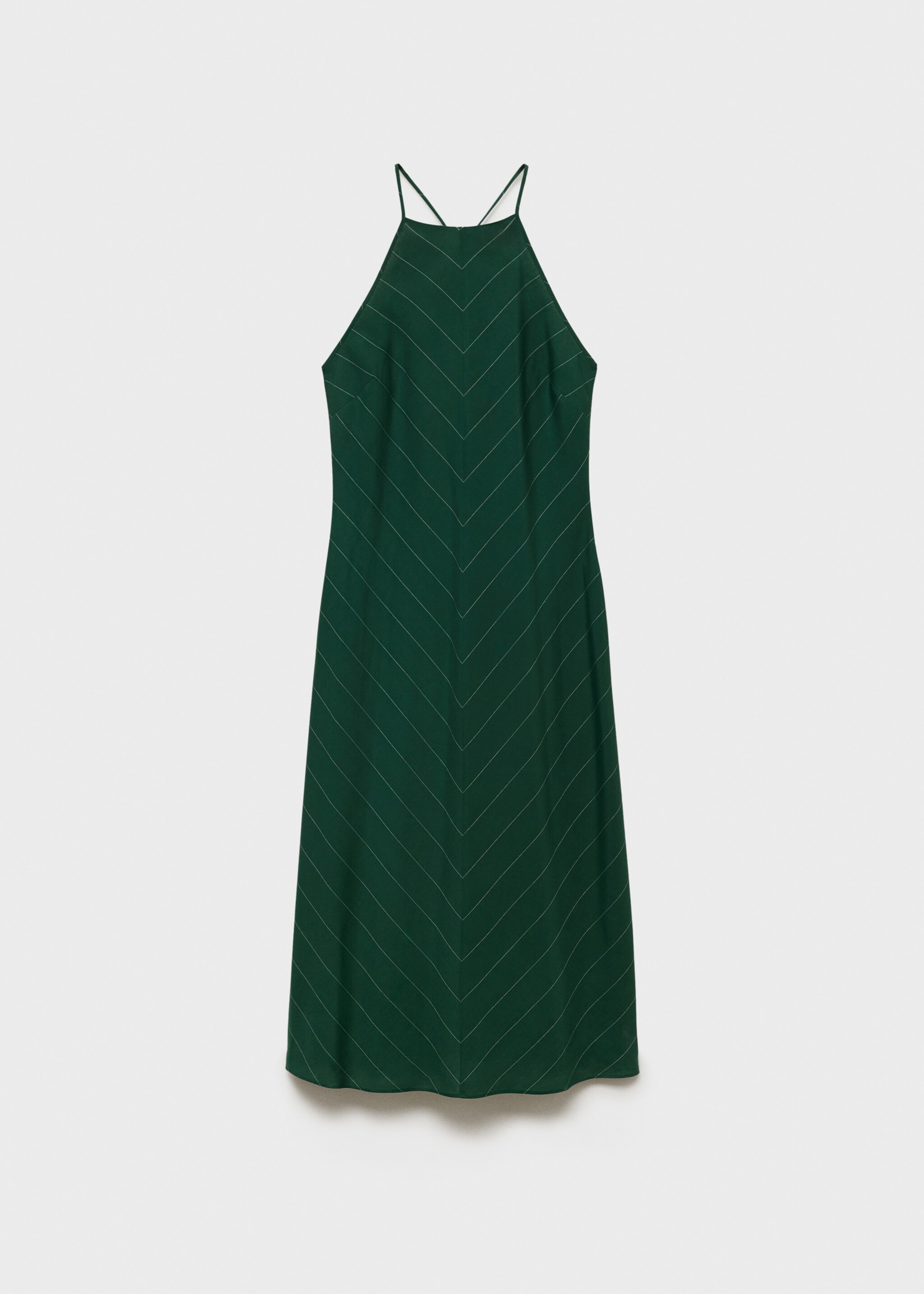 Robe emmanchures américaines rayures tennis - Article sans modèle