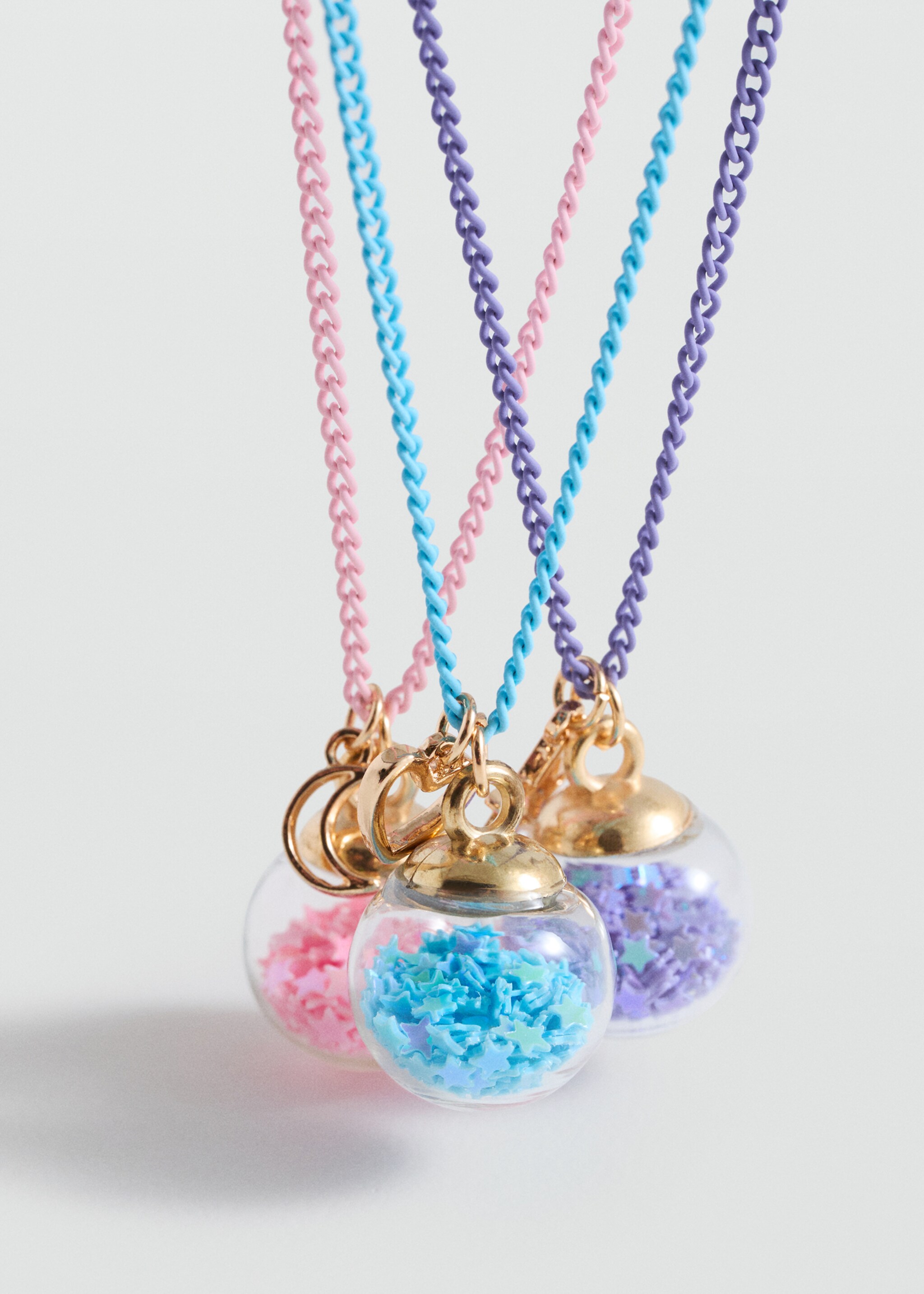 3-pack halsband Best Friends - Bild av mittparti