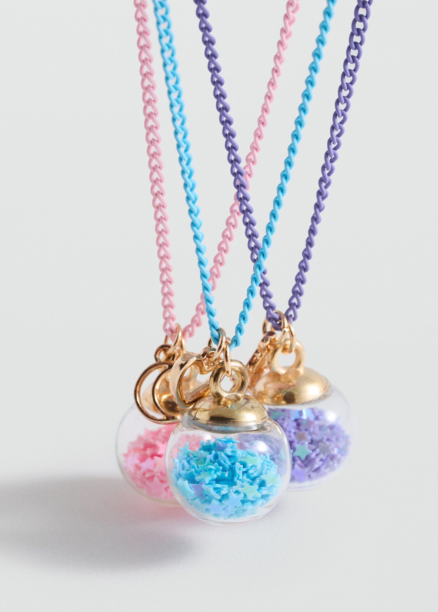 3-pack halsband Best Friends - Bild av mittparti