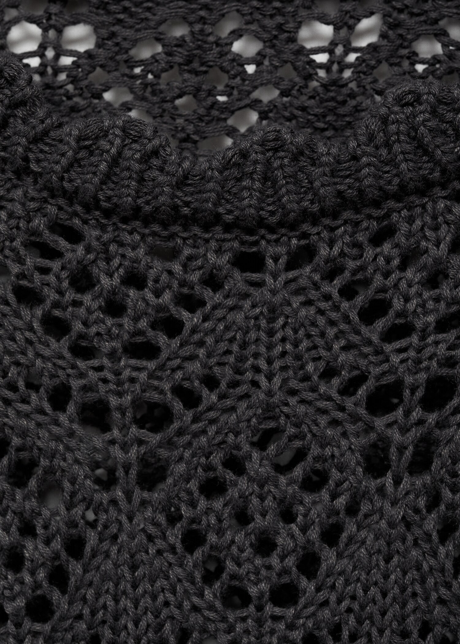 Openwork knit sweater - Details of the article 8