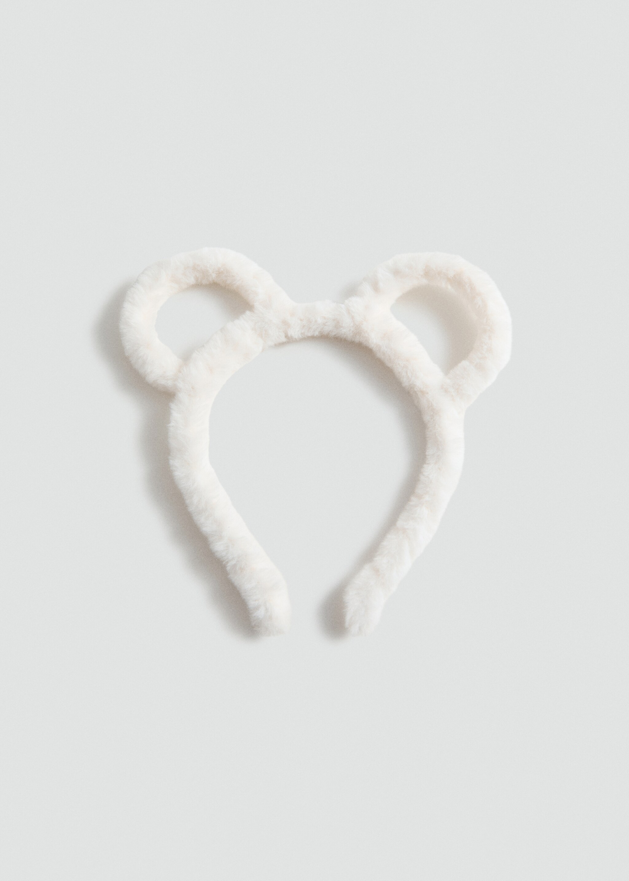 Fur-effect hairband with ears - Article without model