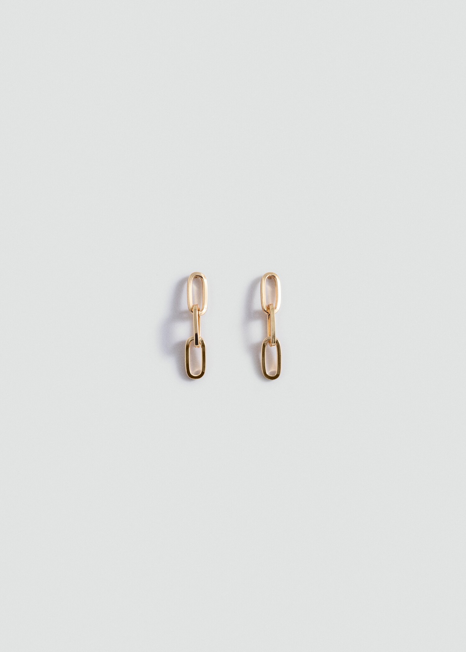 Boucles d'oreilles pendantes chaîne perles - Article sans modèle