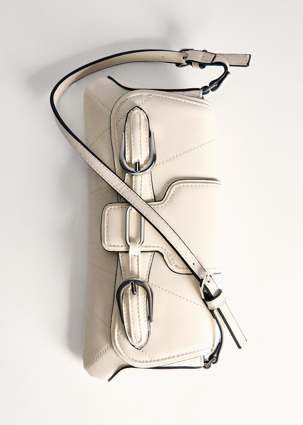 【OSTKAKA】CLASSIC BELTED MINI SHOULDER Classic Belt Mini Shoulder Tan Brown (color) ostkaka.co.kr