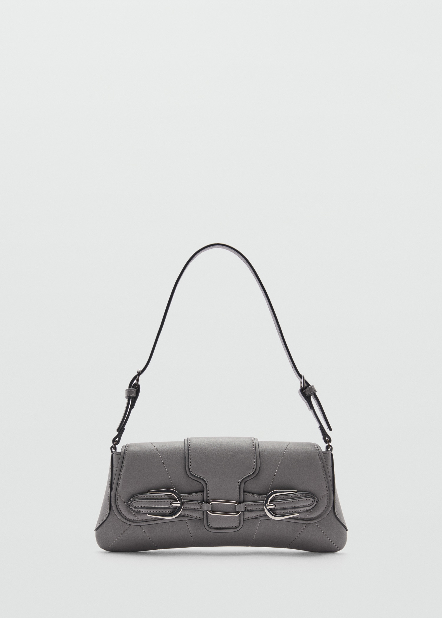 Shoulder bag with buckles detail - Article without model