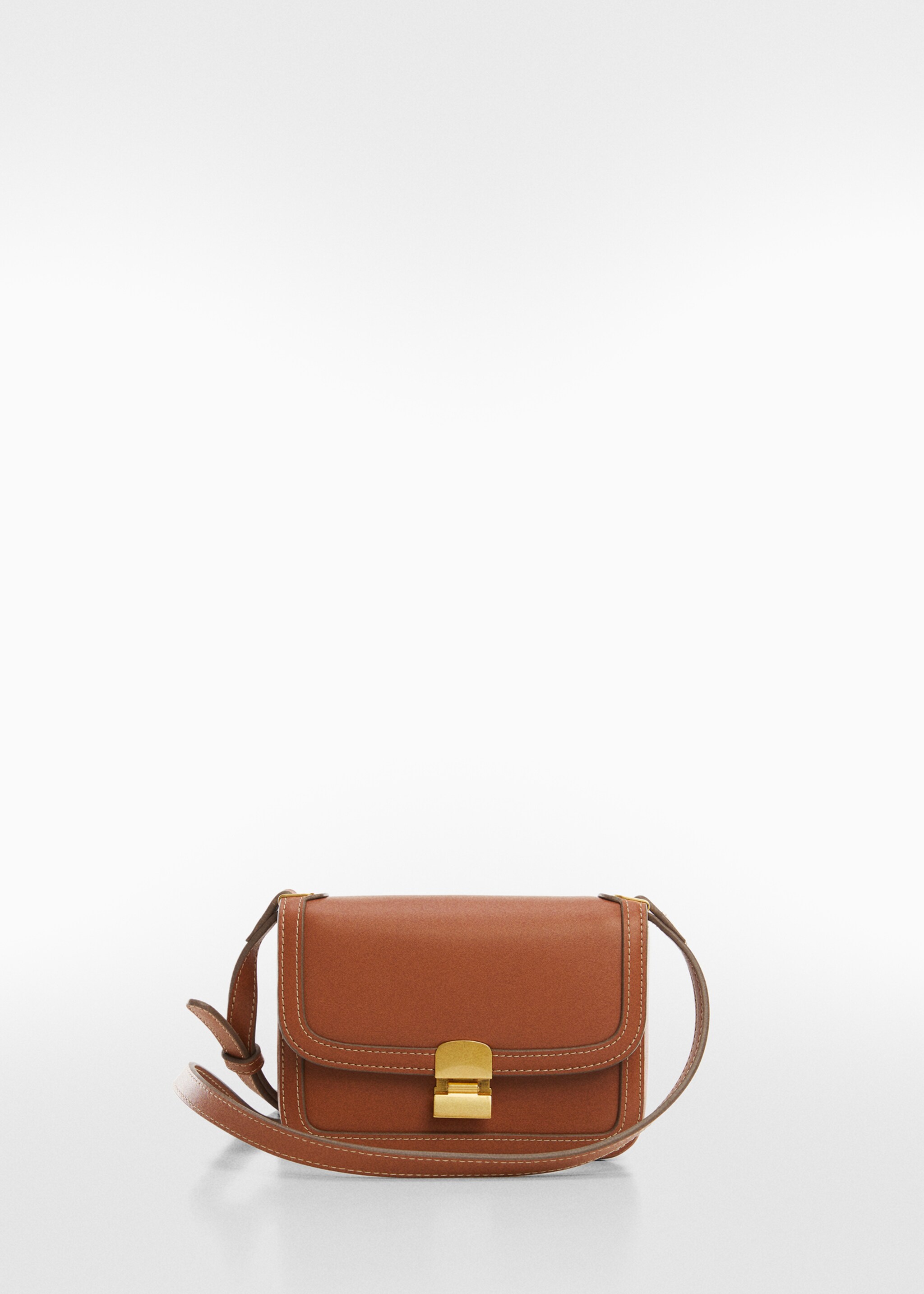 Crossbody bag with flap - Article without model, Leather. Ref: 77024060-00.