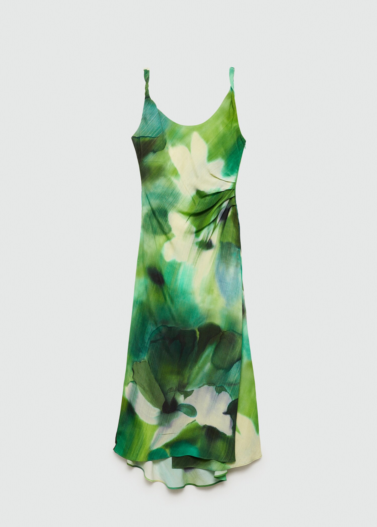 Vestido estampado detalle drapeado - Artículo sin modelo