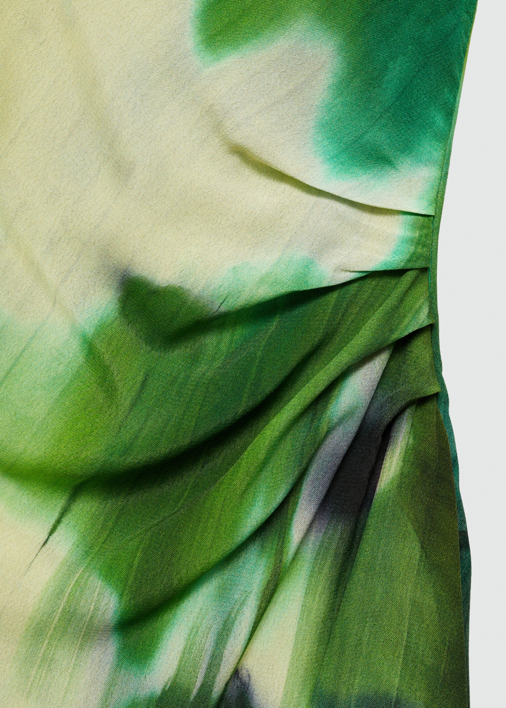 Robe imprimée détail drapé - Détail de l'article 8