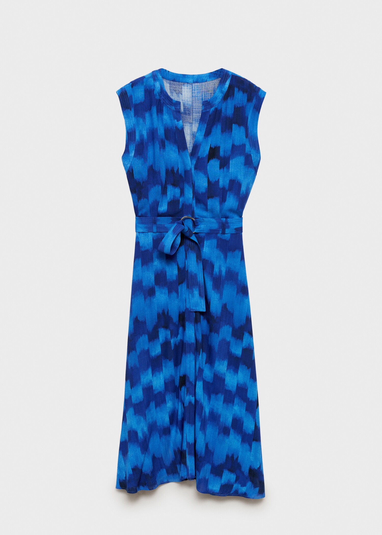 Vestido estampado cinturón - Artículo sin modelo
