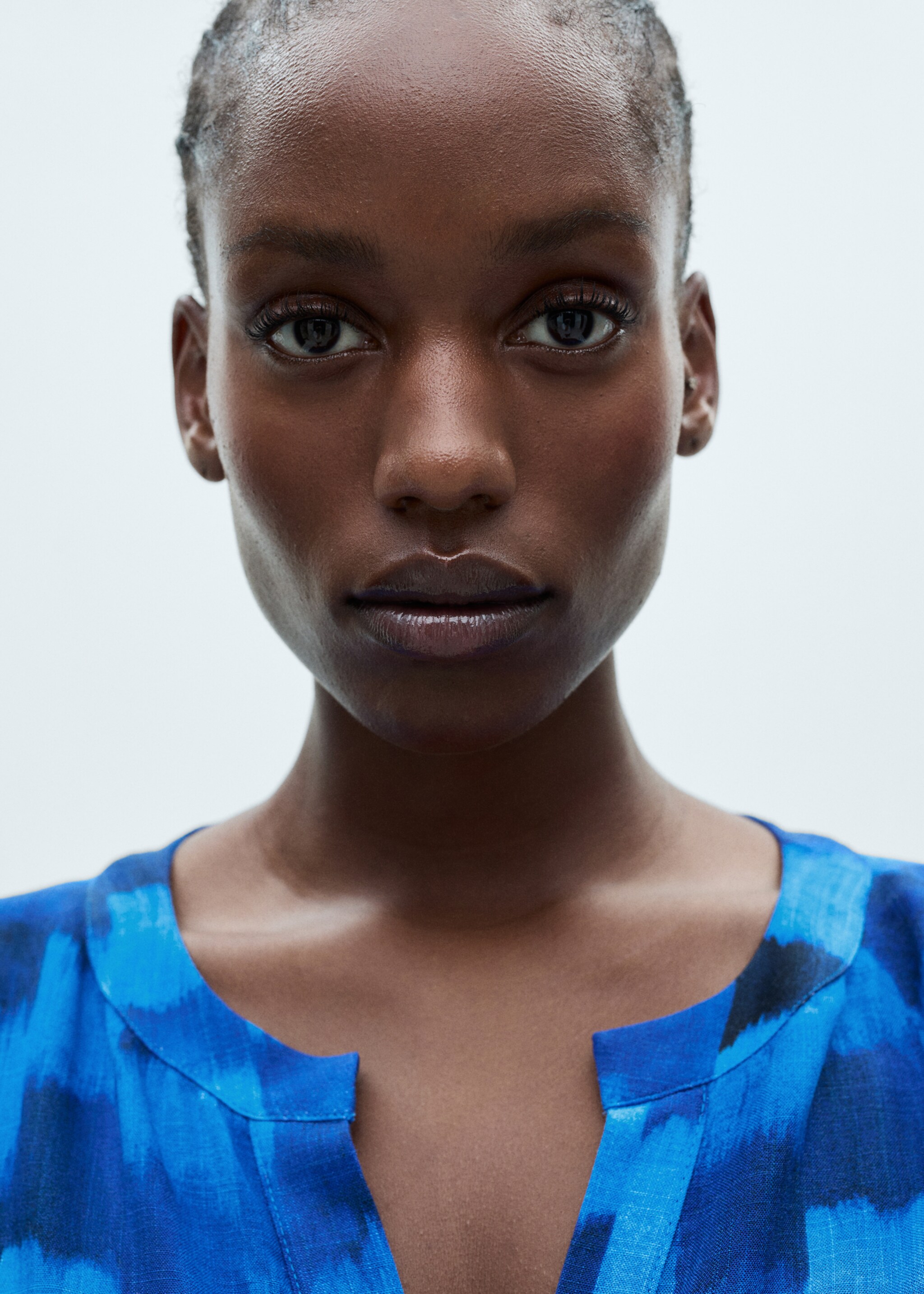 Belt printed dress - Details of the article 4