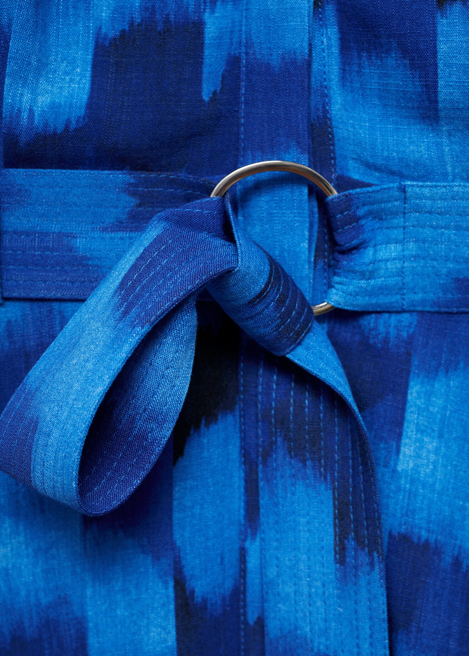 Vestido estampado cinturón - Detalle del artículo 8