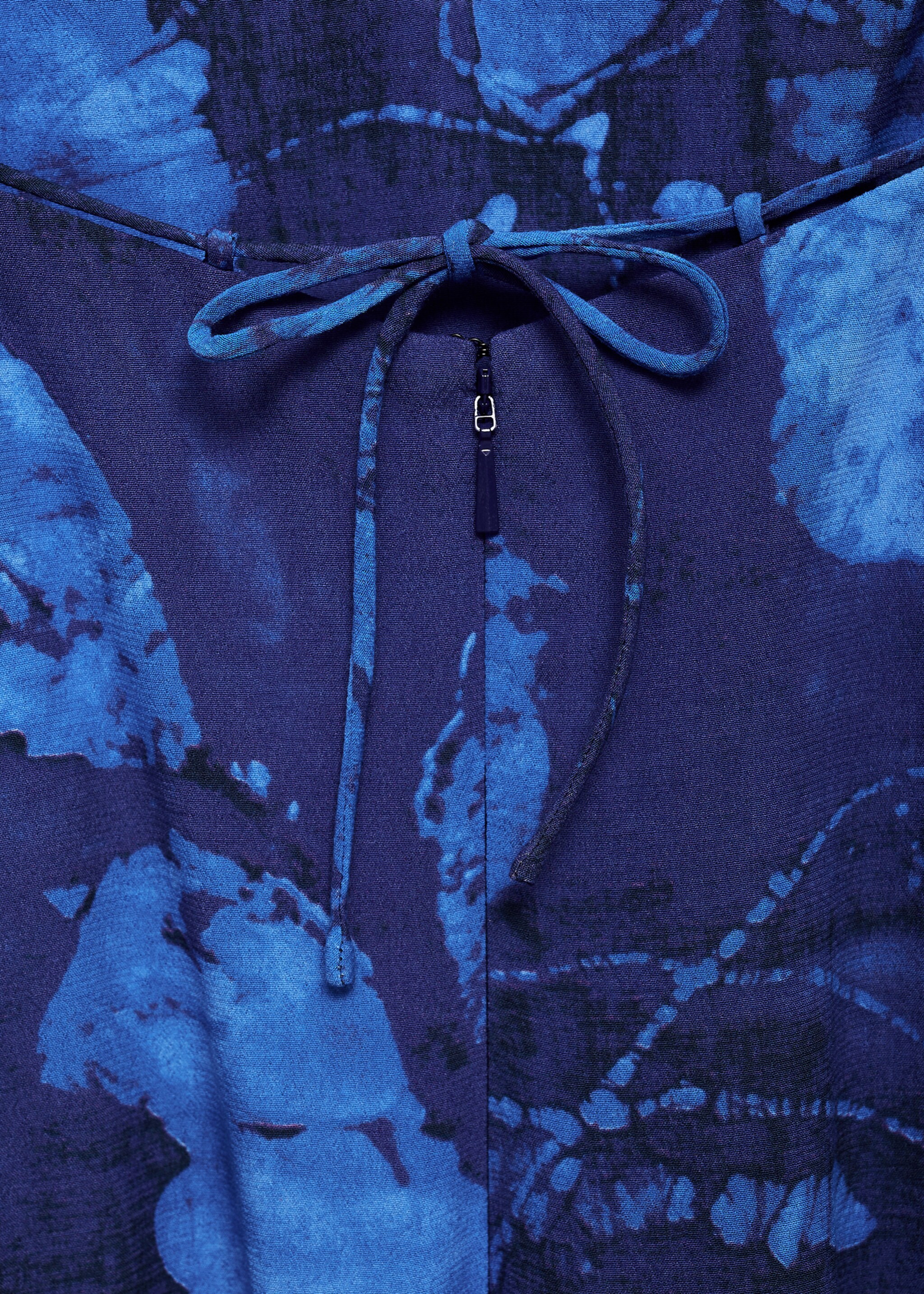 Vestido estampado tirantes - Detalle del artículo 0