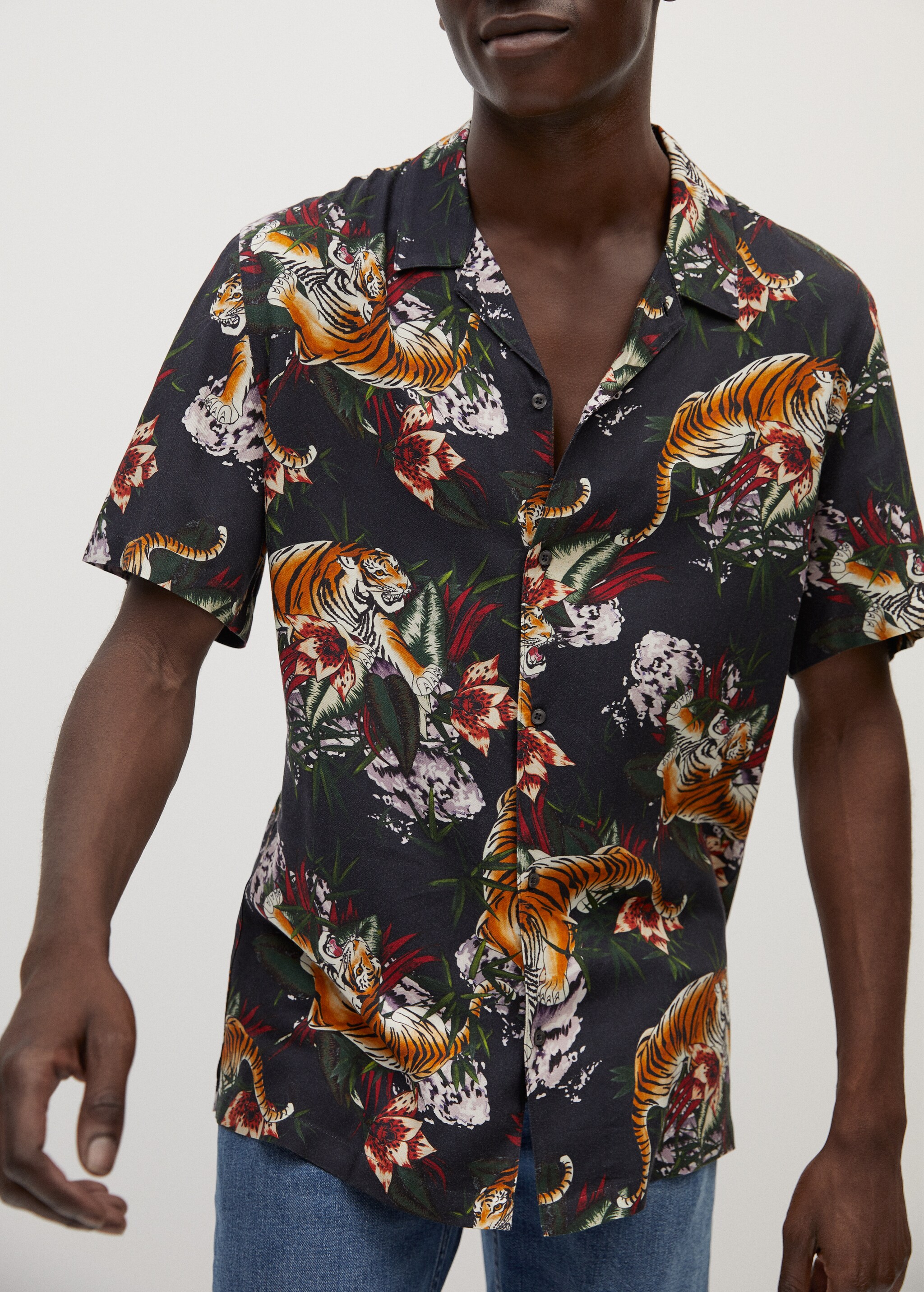 Camisa estampada hawaiana - Detalle del artículo 2