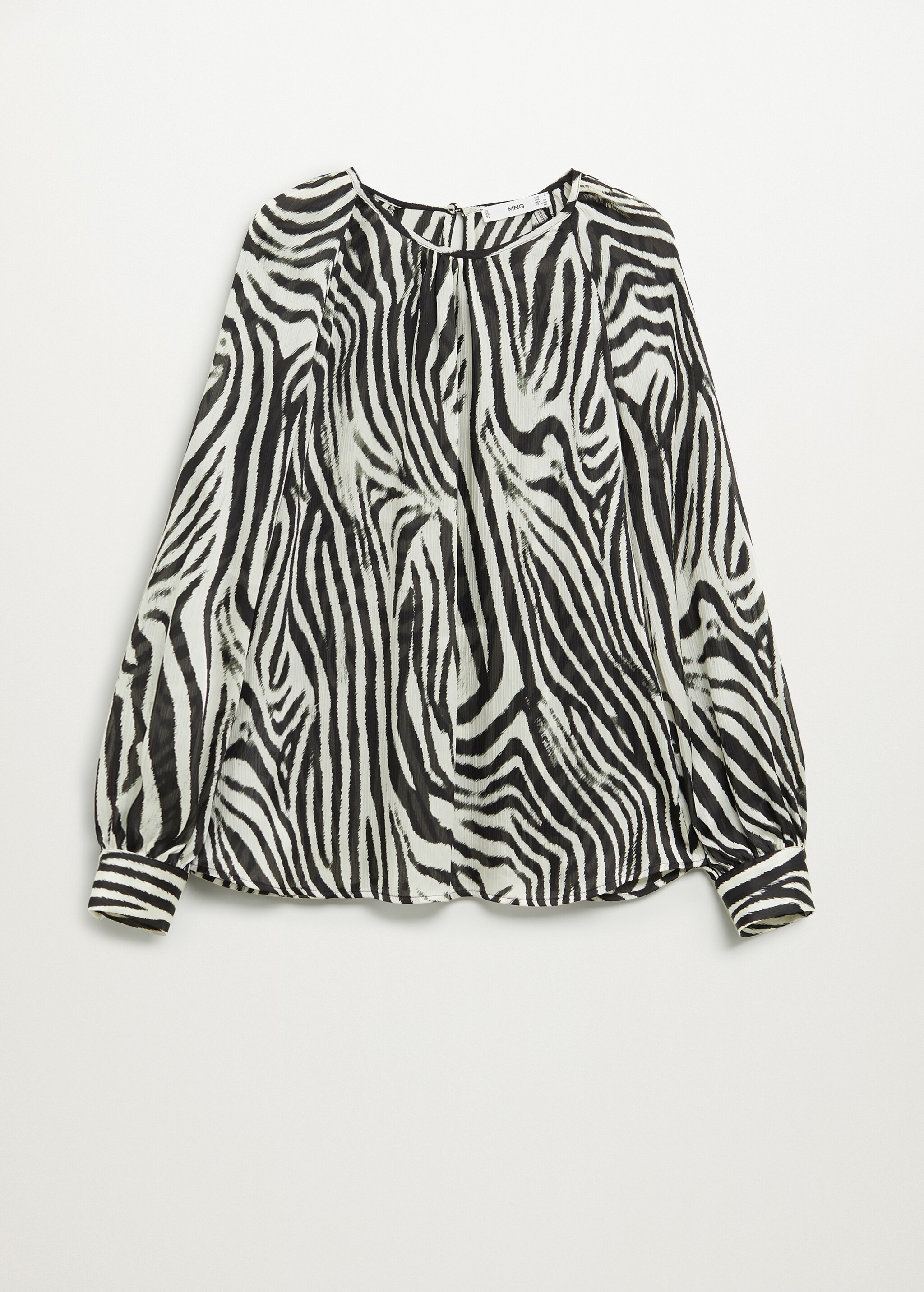 Blusa estampado cebra - Artículo sin modelo