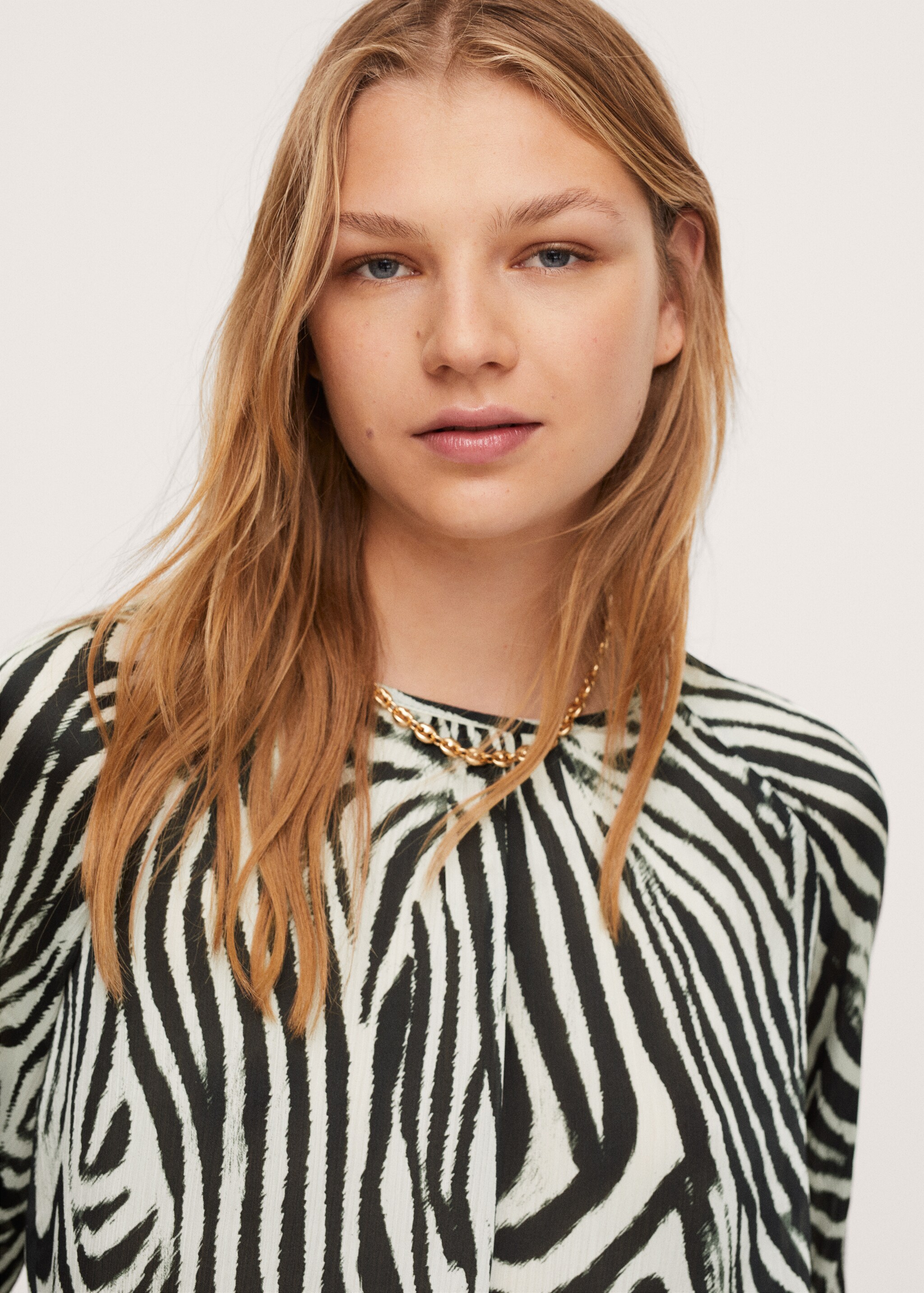 Blusa estampado cebra - Detalle del artículo 1
