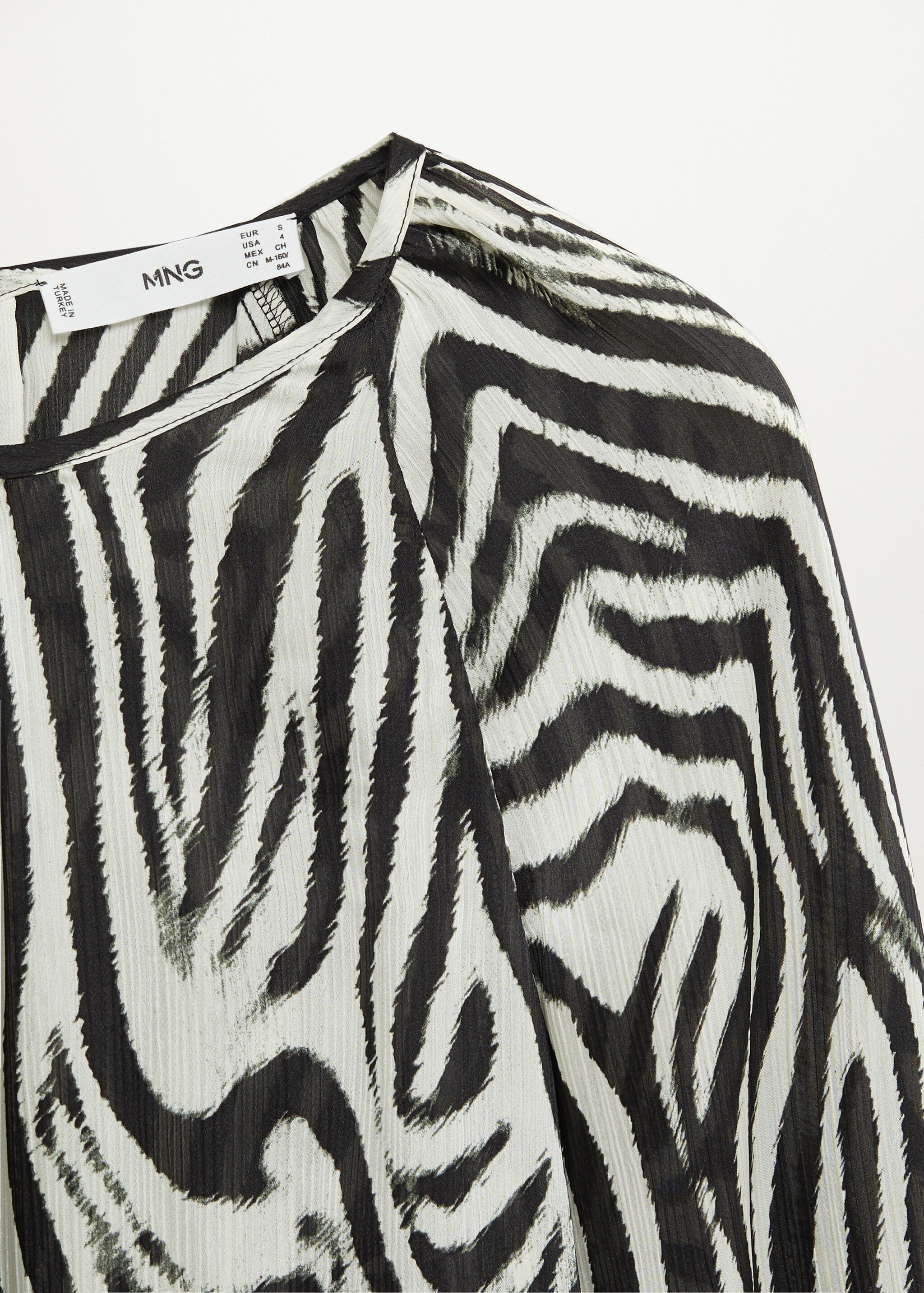 Blusa estampado cebra - Detalle del artículo 8