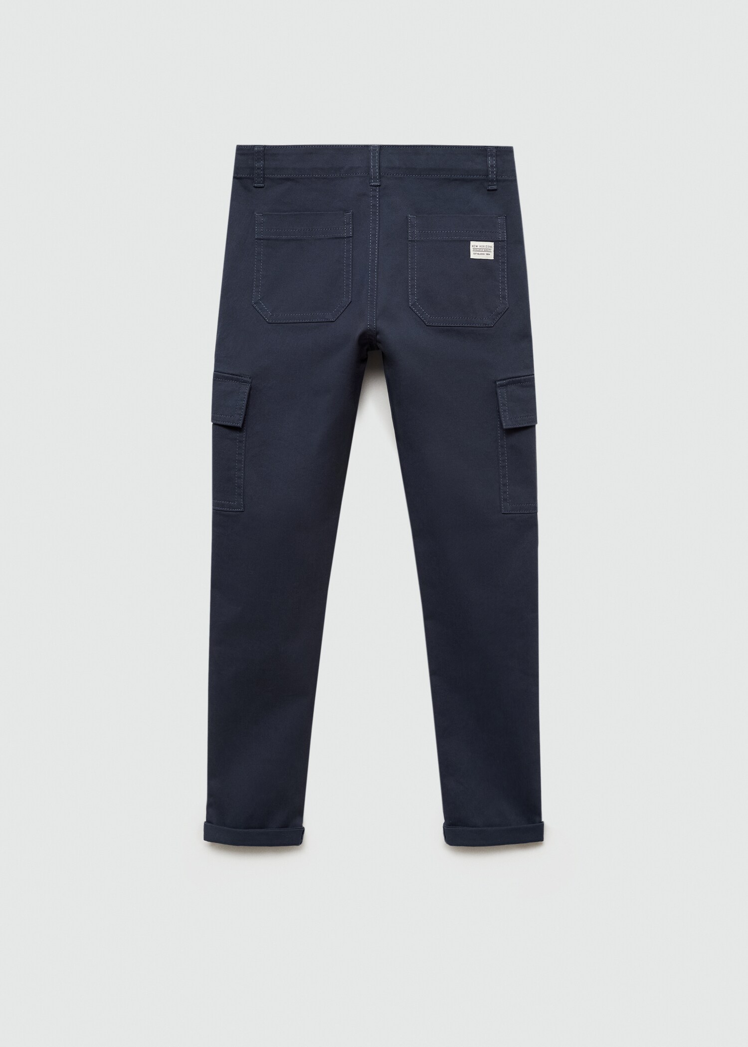 Straight Fit-Cargohose - Rückseite des Artikels