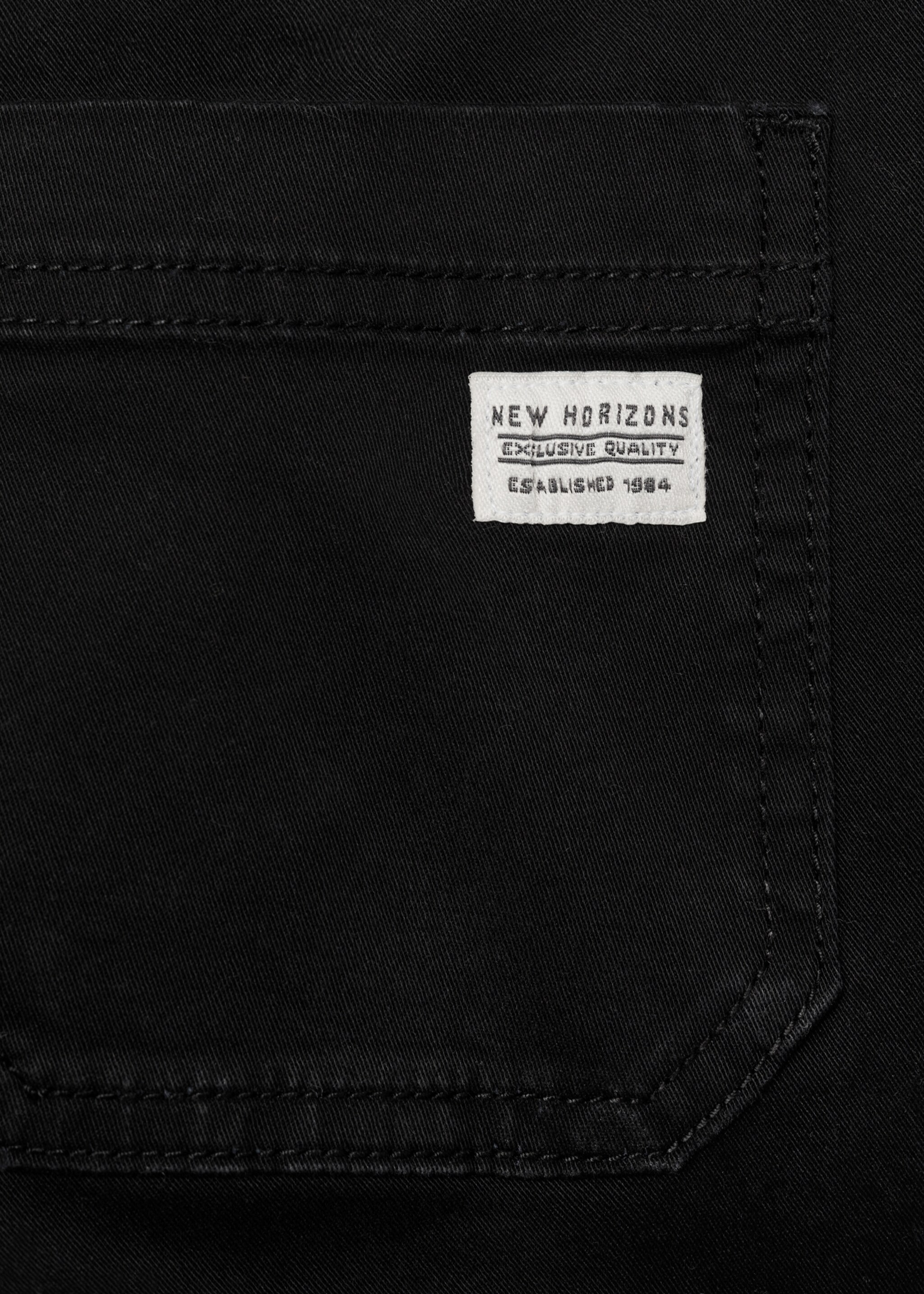 Pantalón cargo straight fit - Detalle del artículo 0, Negro. Ref: 77024435-00.
