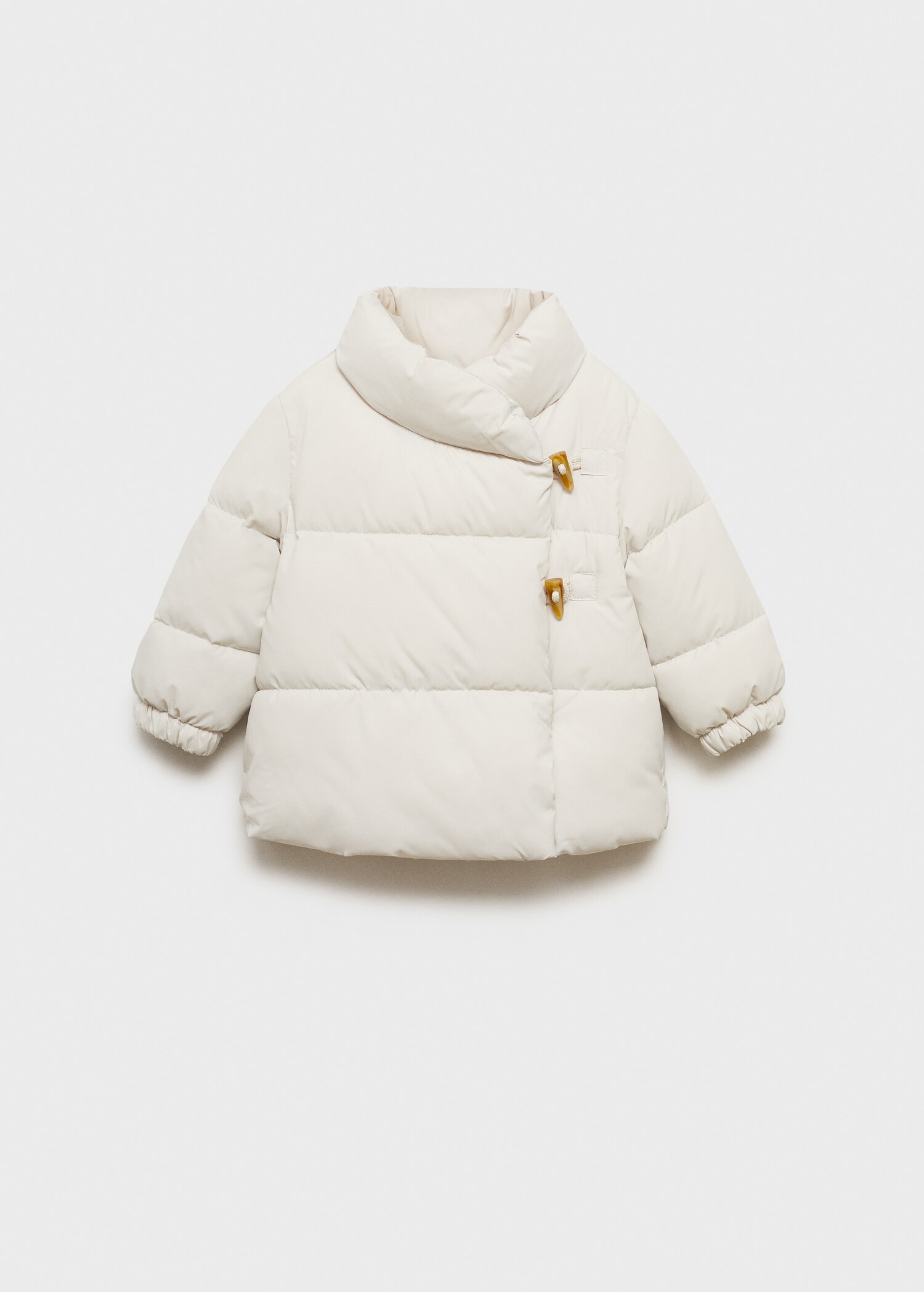 Padded anorak with fur-effect interior - Article without model