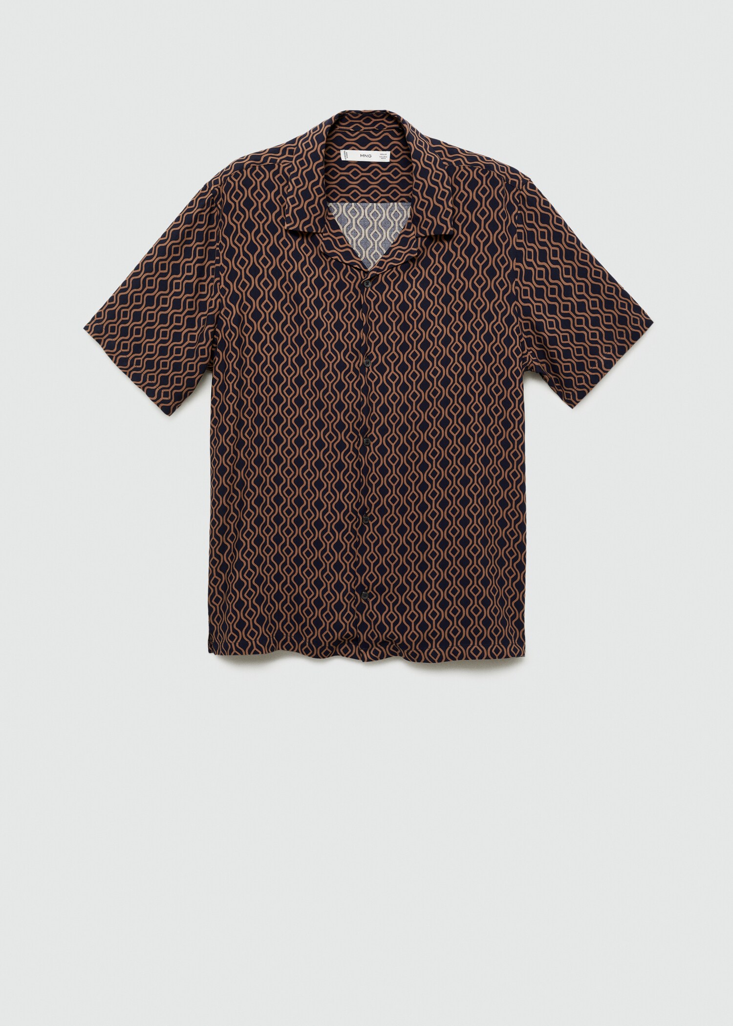 Chemise regular-fit fluide imprimée - Article sans modèle