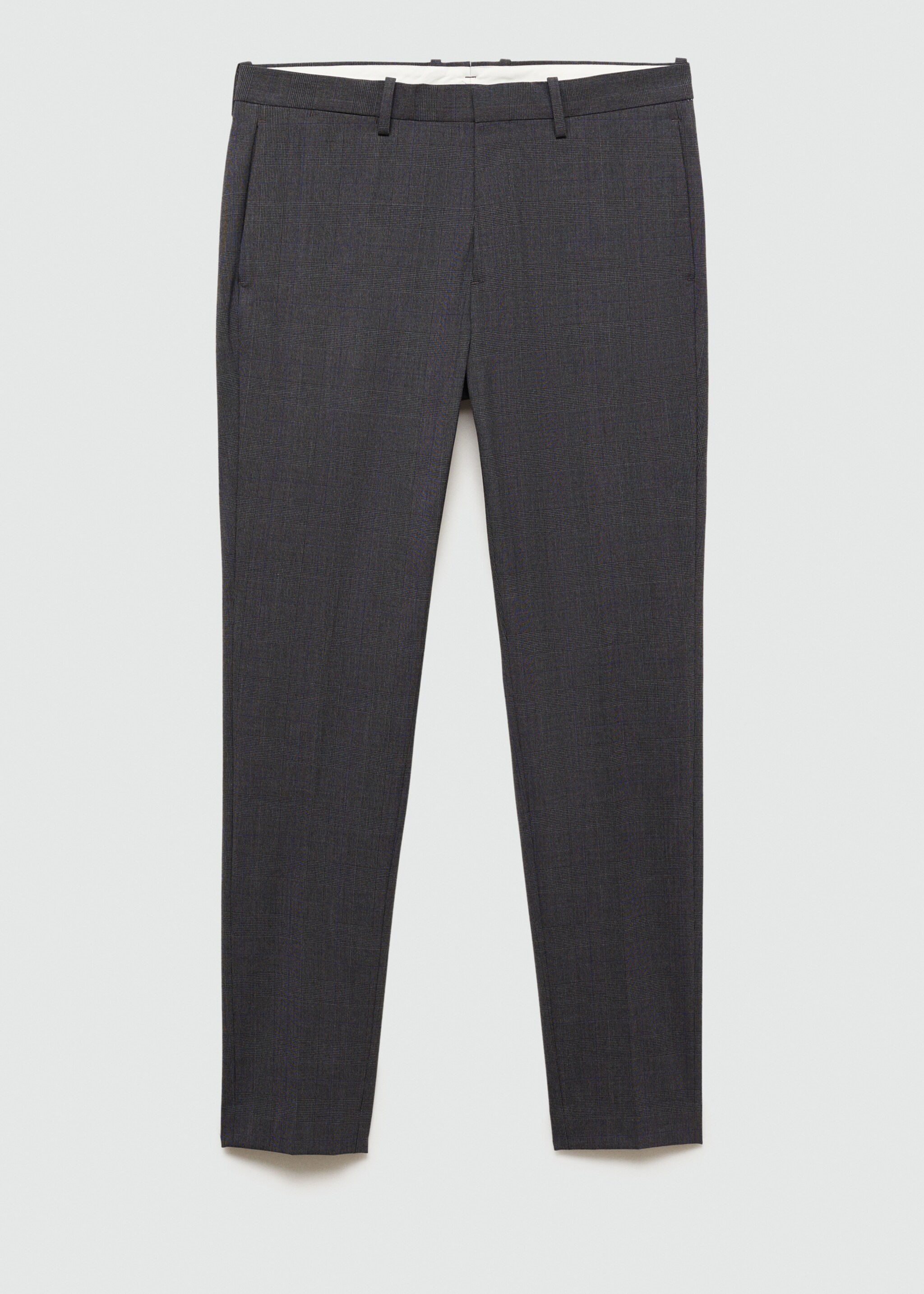 Pantalon costume Parí super slim-fit - Article sans modèle, Gris chiné moyen. Ref: 77024442-00.