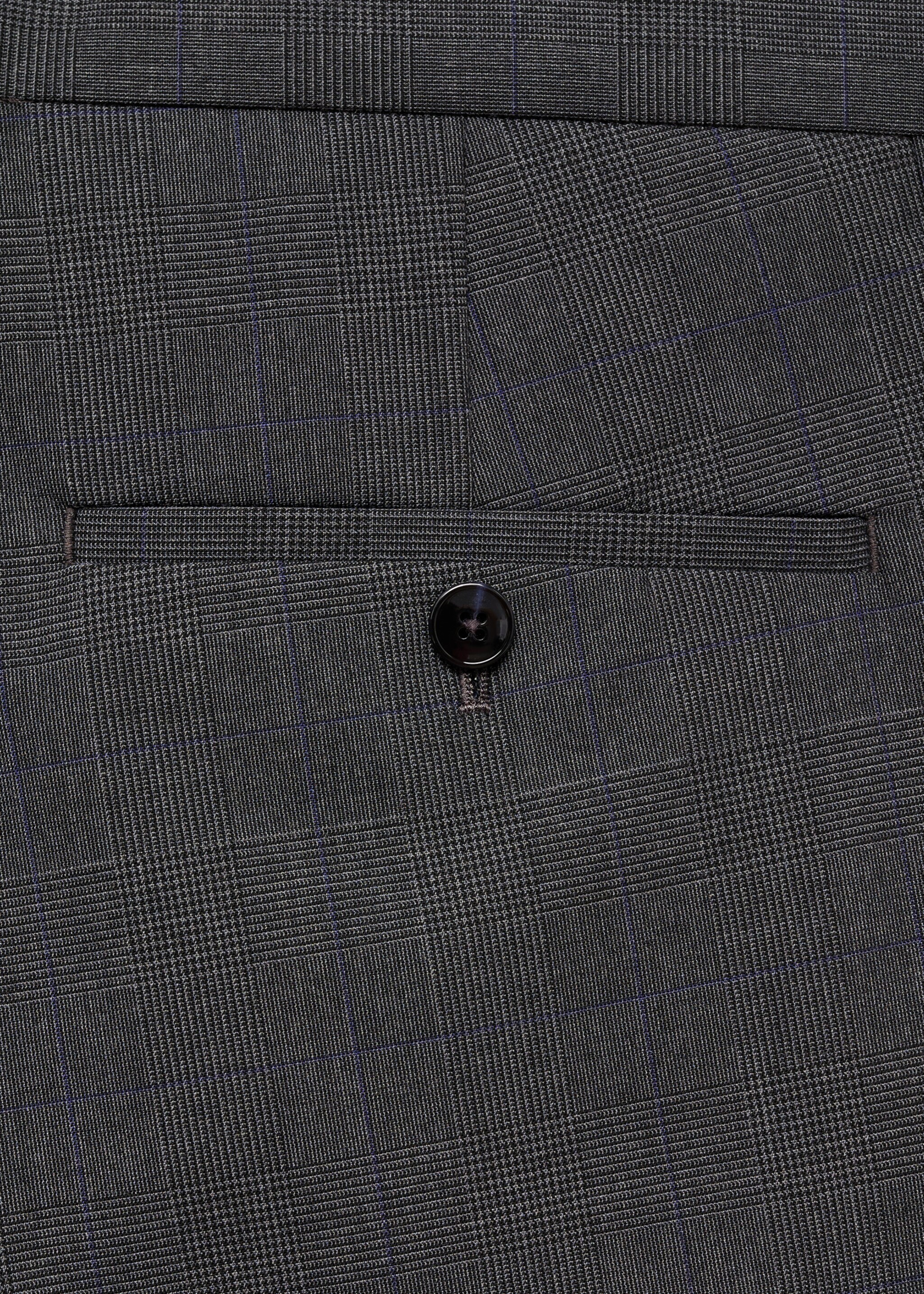 Pantalon costume Parí super slim-fit - Détail de l'article 0, Gris chiné moyen. Ref: 77024442-00.