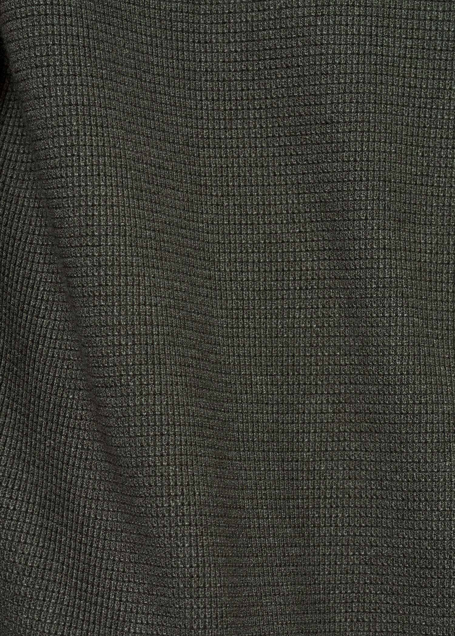 Structured fine-knit polo shirt - Details of the article 0