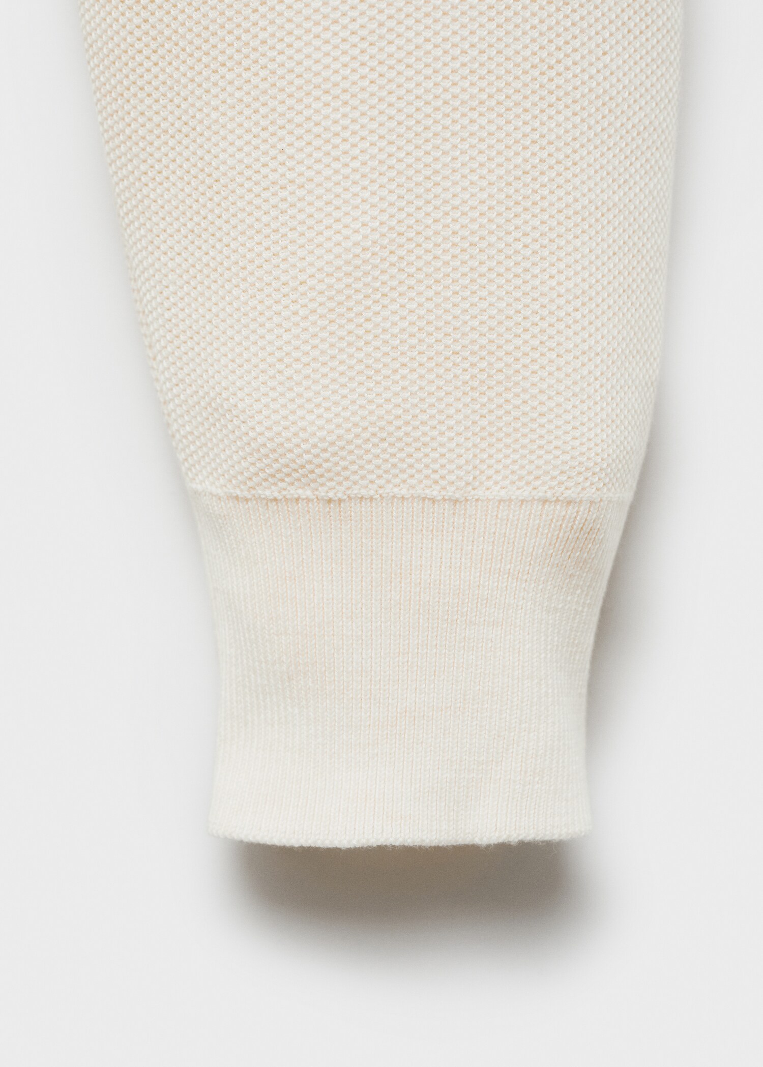 Jersey estructura cuello polo cremallera - Detalle del artículo 0