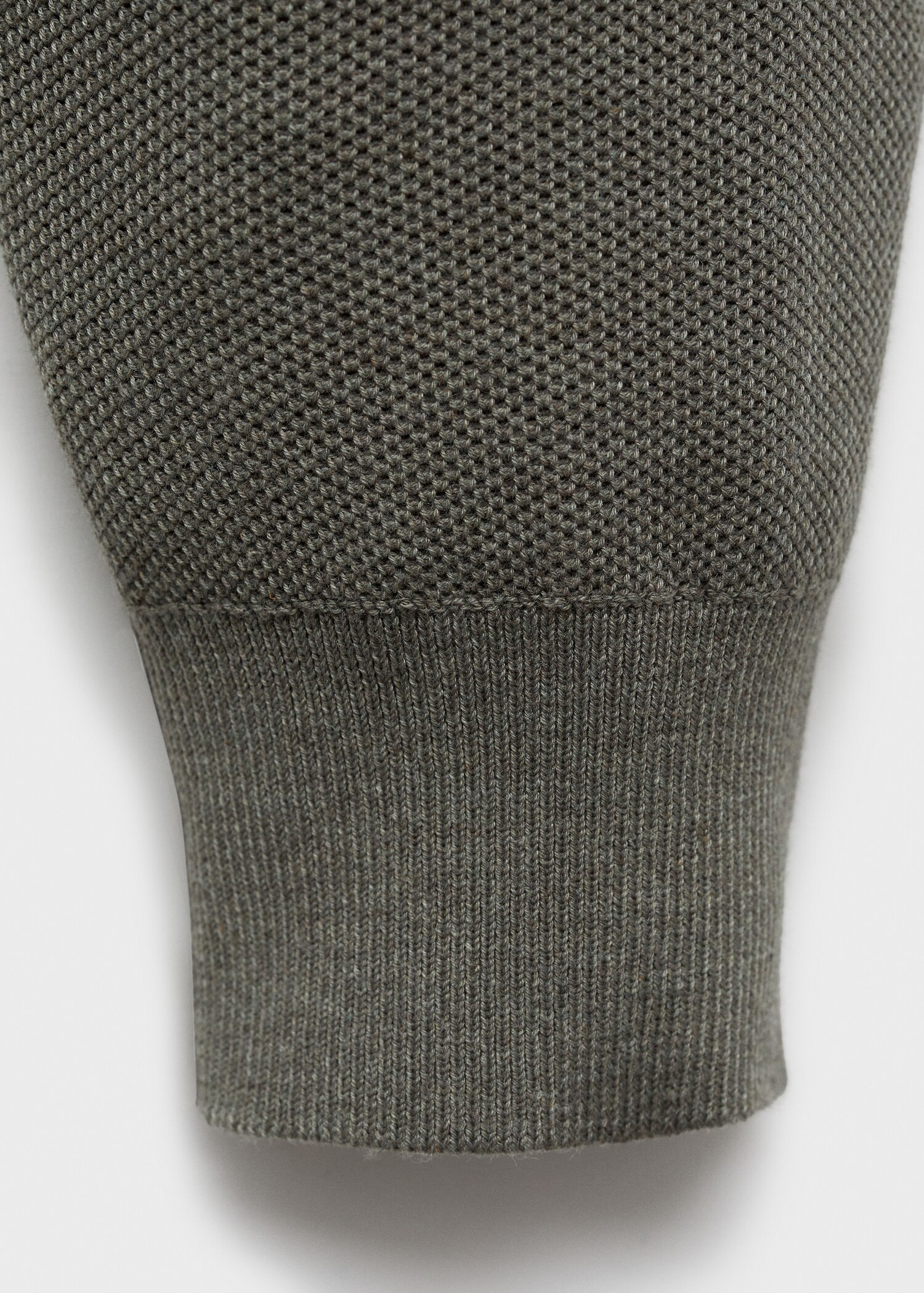 Jersey estructura cuello polo cremallera - Detalle del artículo 0
