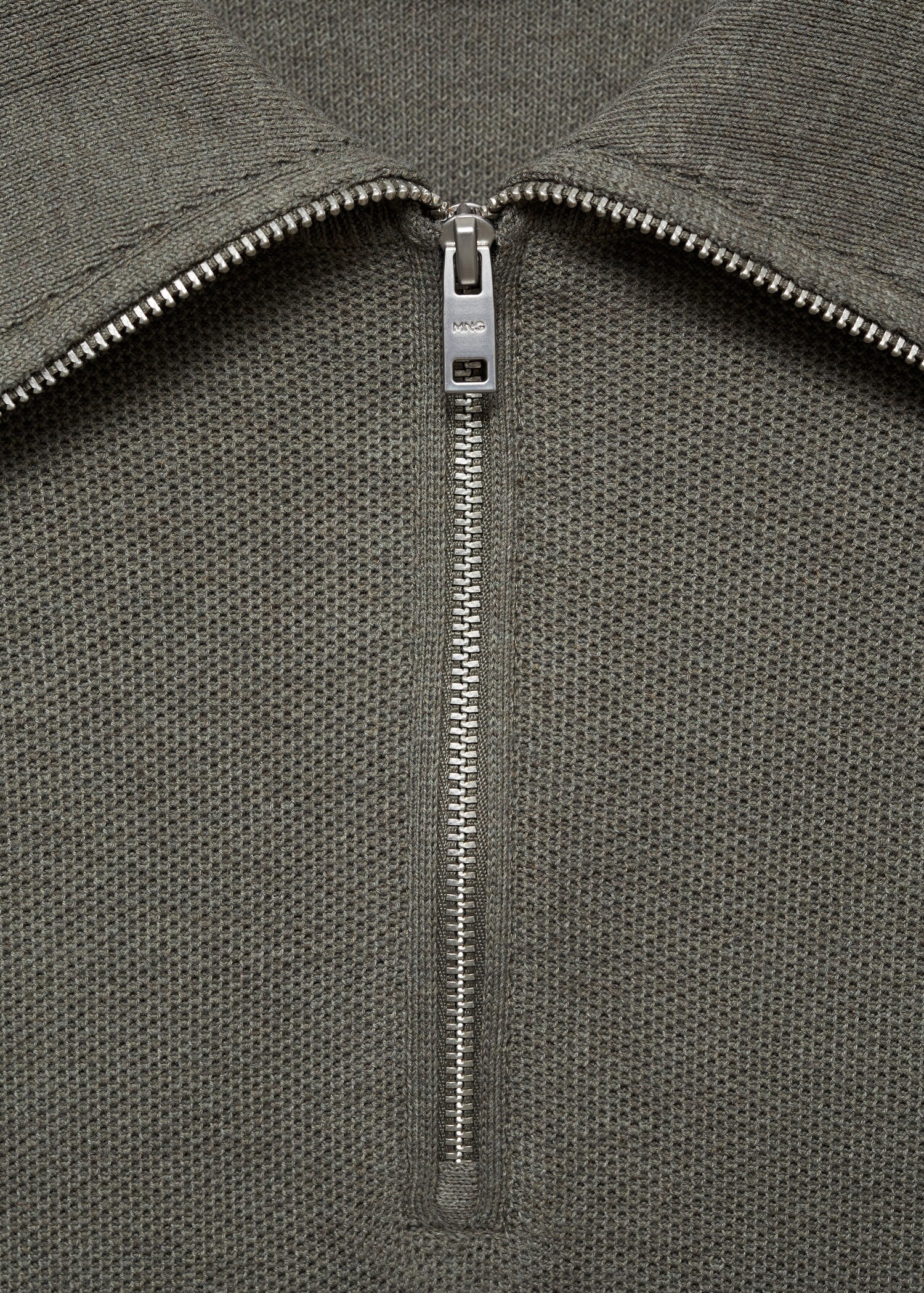 Jersey estructura cuello polo cremallera - Detalle del artículo 8