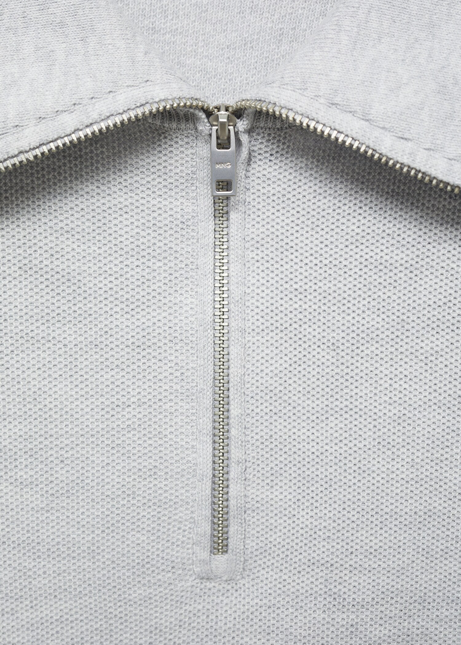Jersey estructura cuello polo cremallera - Detalle del artículo 8