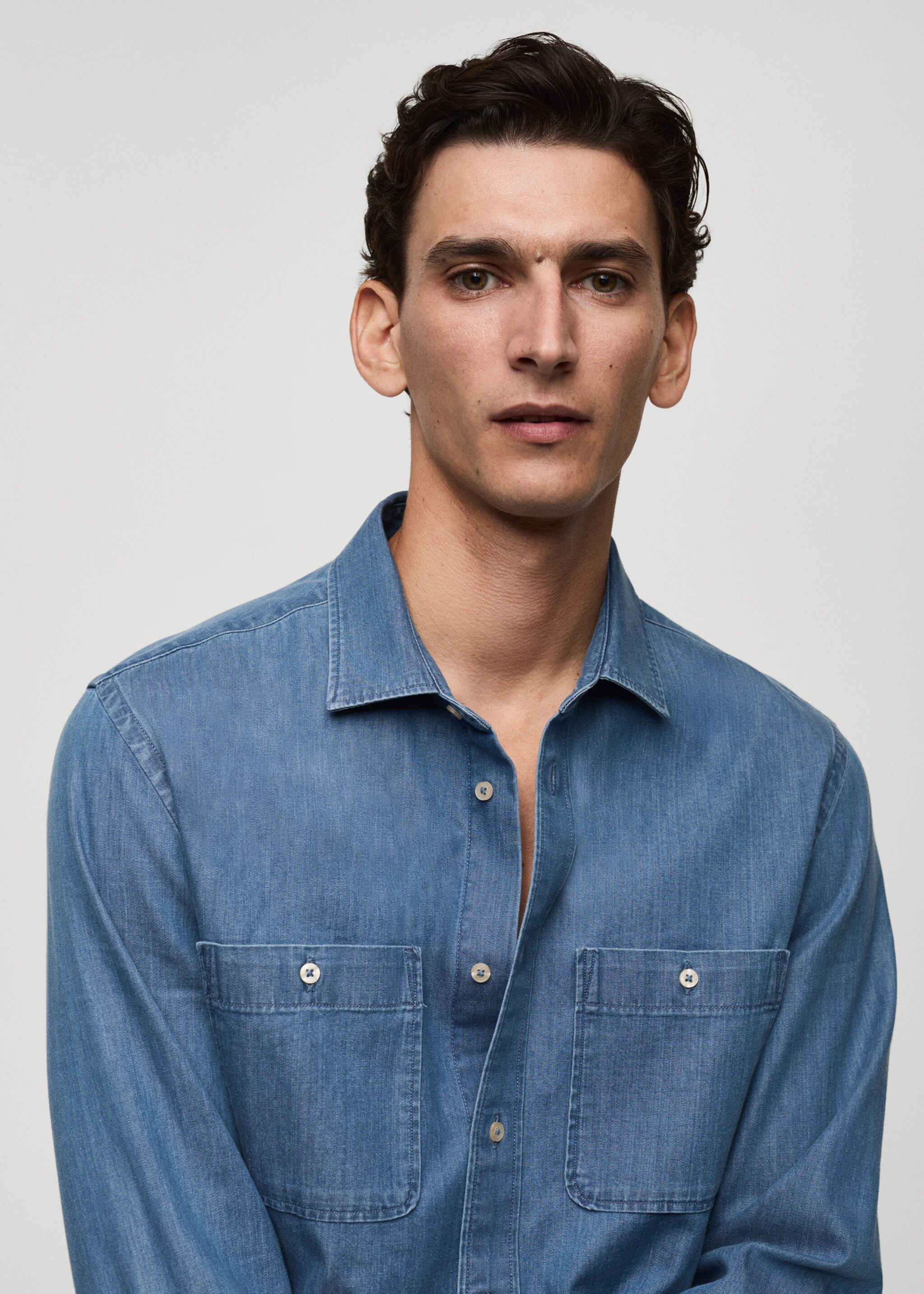 Sobrecamisa texana butxaques regular fit - Detall de l'article 1