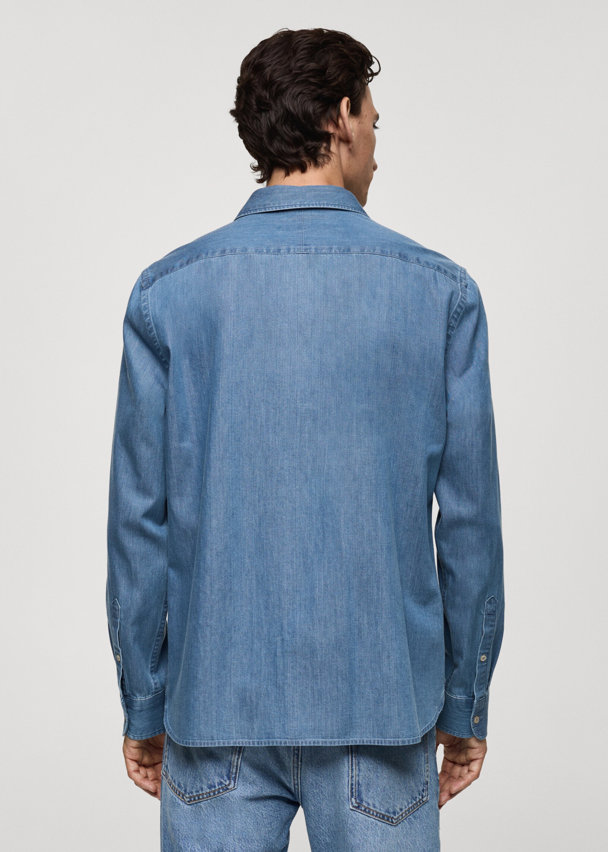 Sobrecamisa texana butxaques regular fit - Revers de l'article