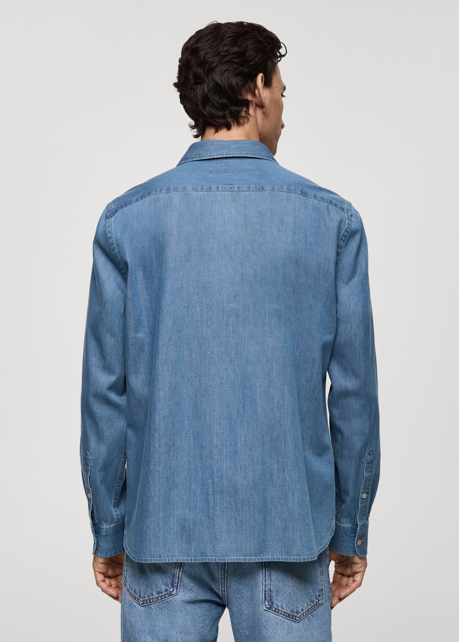 Sobrecamisa texana butxaques regular fit - Revers de l'article