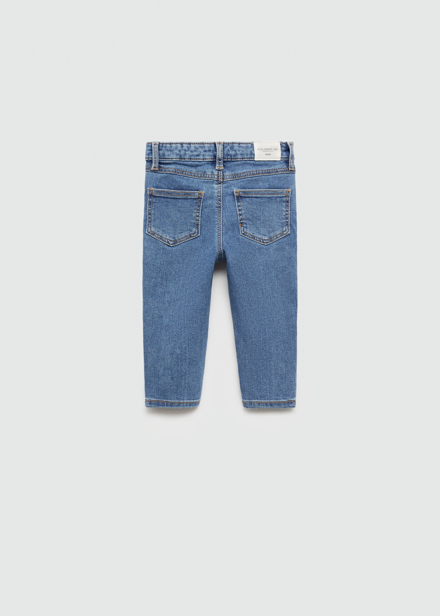 Skinny Jeans aus Baumwolle - Rückseite des Artikels