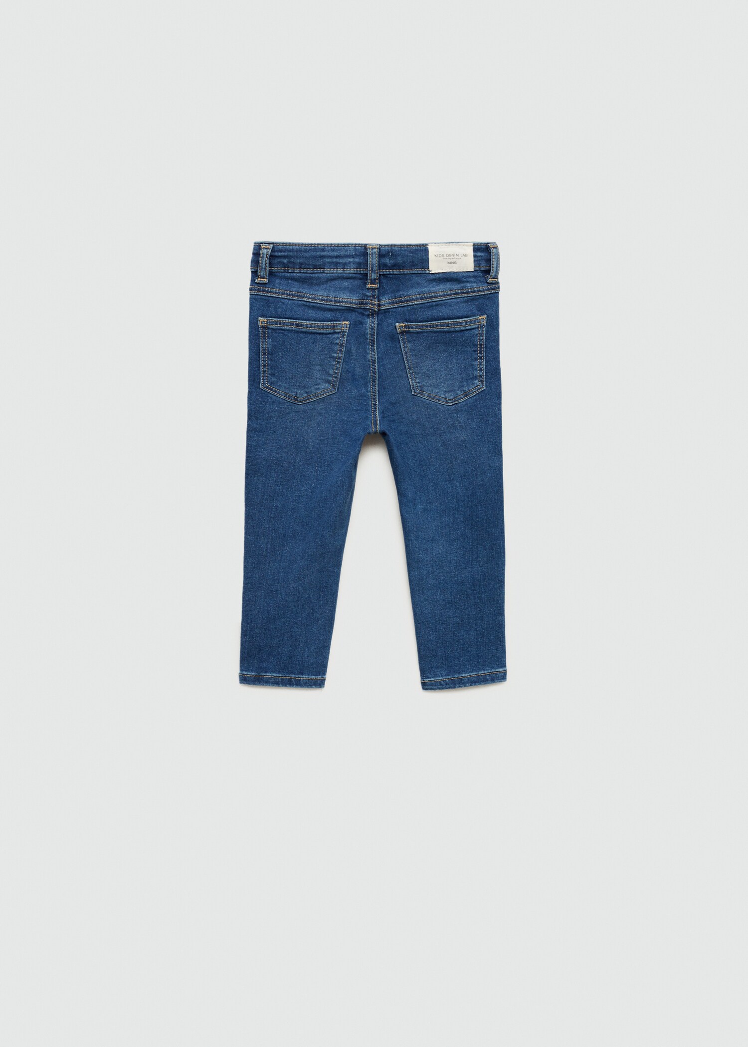 Skinny Jeans aus Baumwolle - Rückseite des Artikels