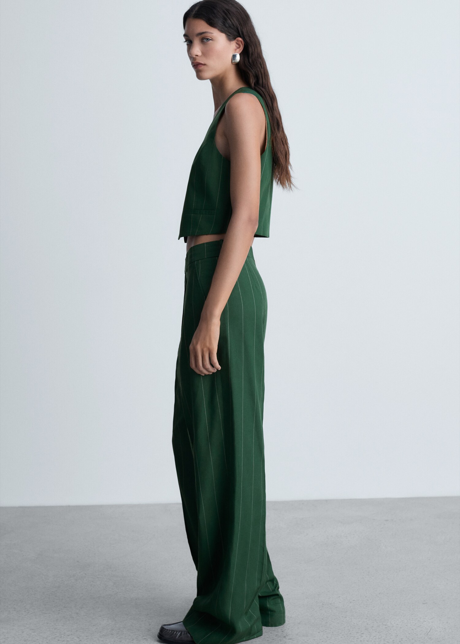 Pantalon de costume fines rayures - Détail de l'article 1