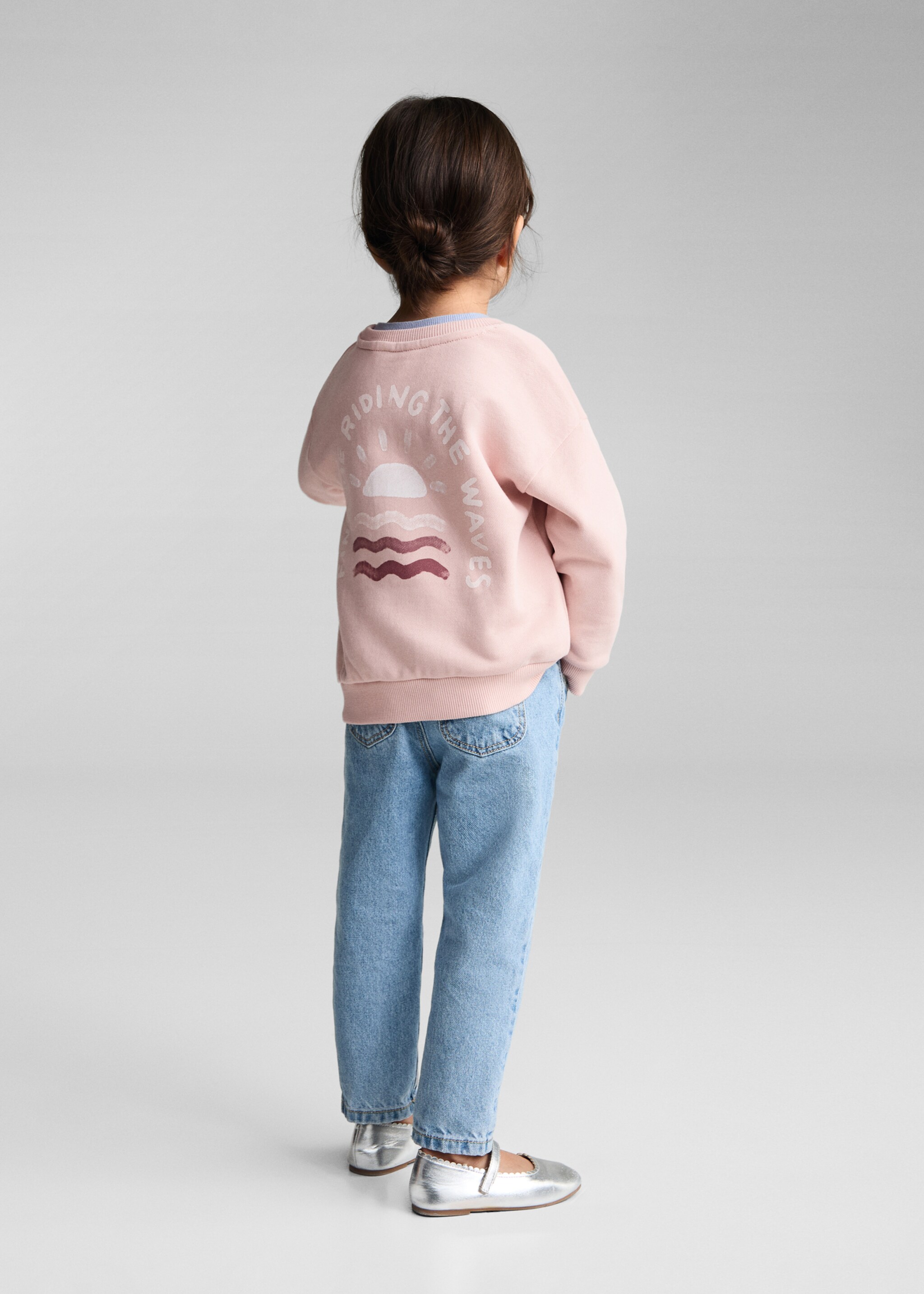 Surf printed sweatshirt - Reverse of the article