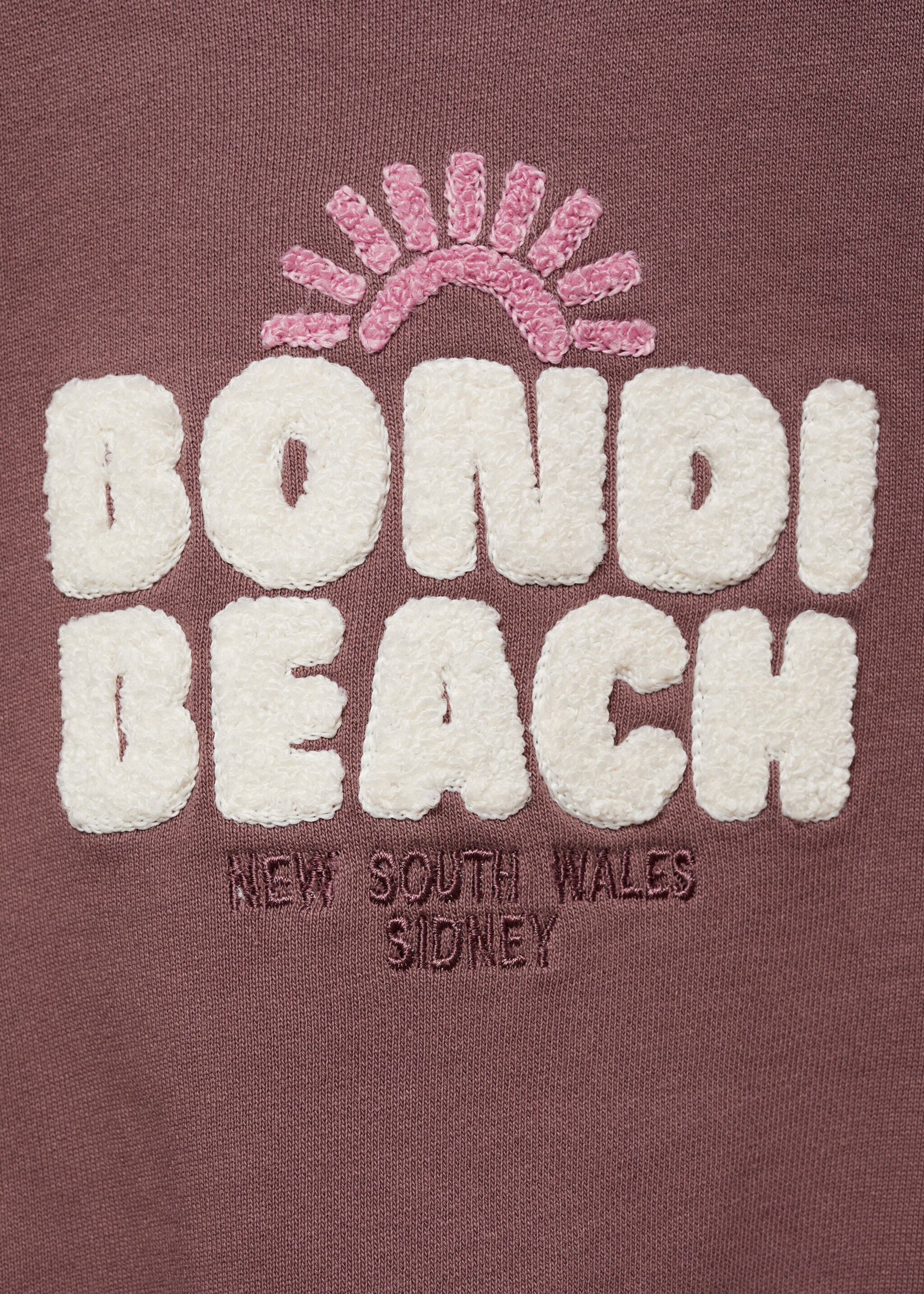 Embroidered message sweatshirt - Details of the article 8