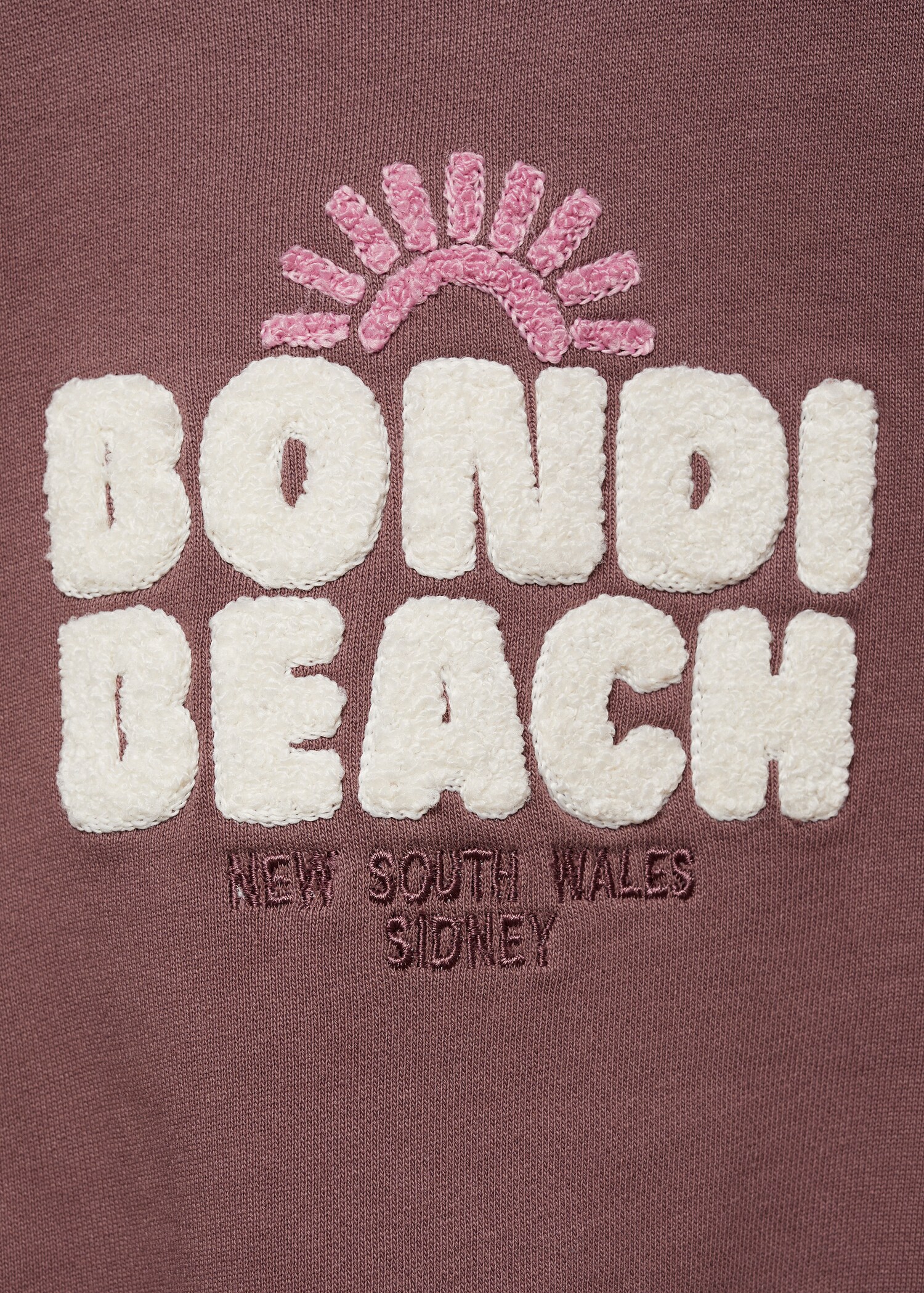 Embroidered message sweatshirt - Details of the article 8